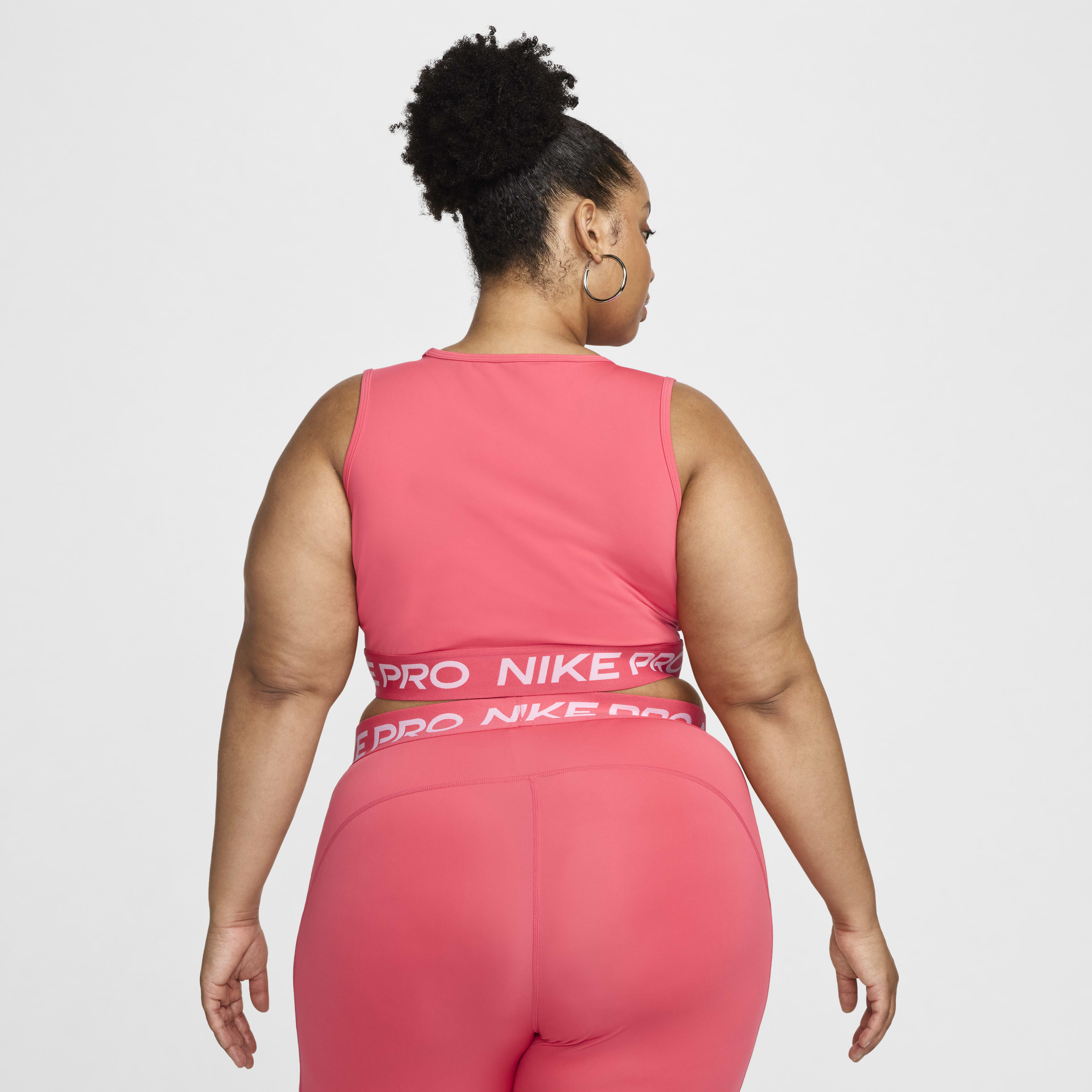 Nike Pro Women's Dri-FIT Cropped Tank Top (Plus Size)