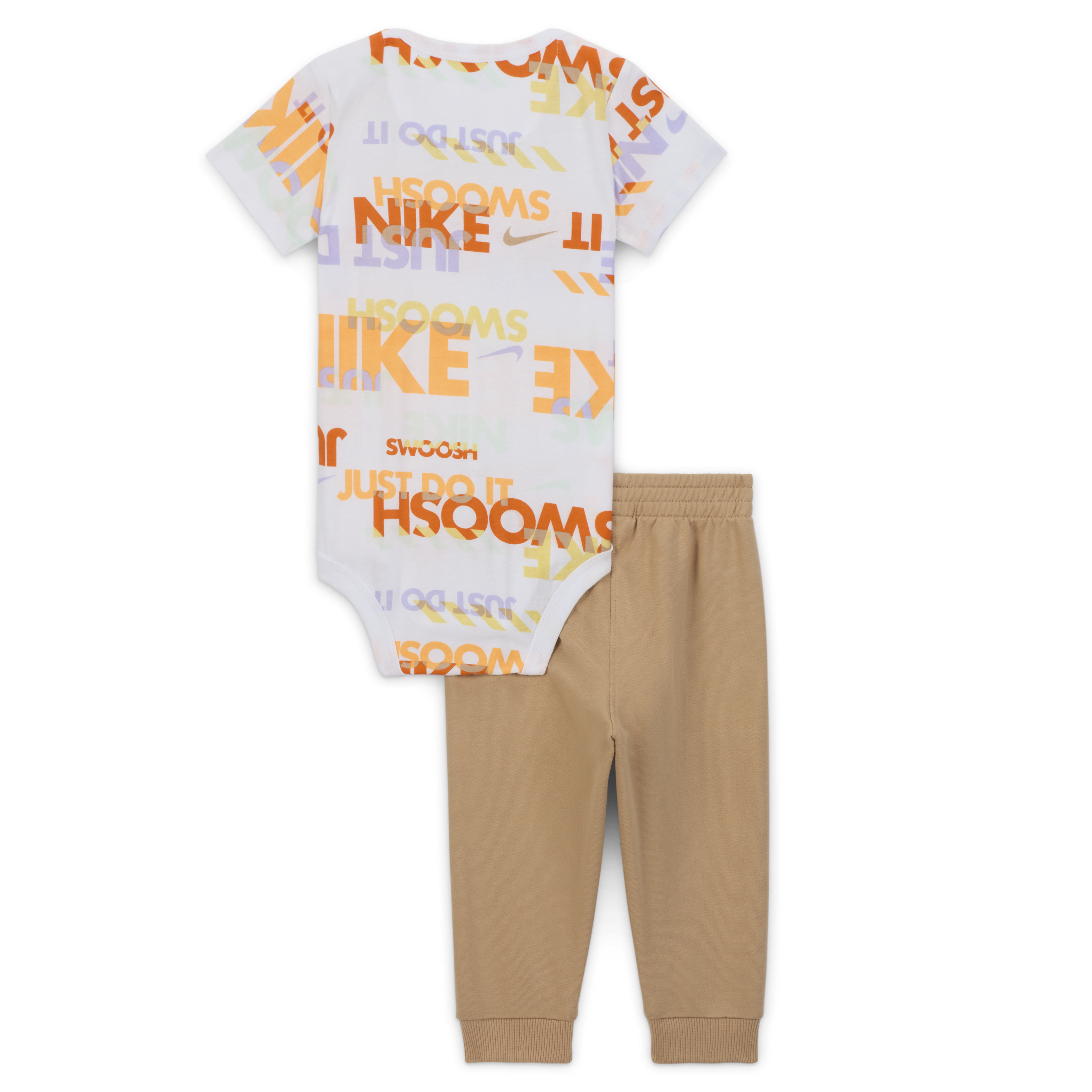 Nike Sportswear Playful Exploration Baby (0-9M) Printed Bodysuit and Pants Set