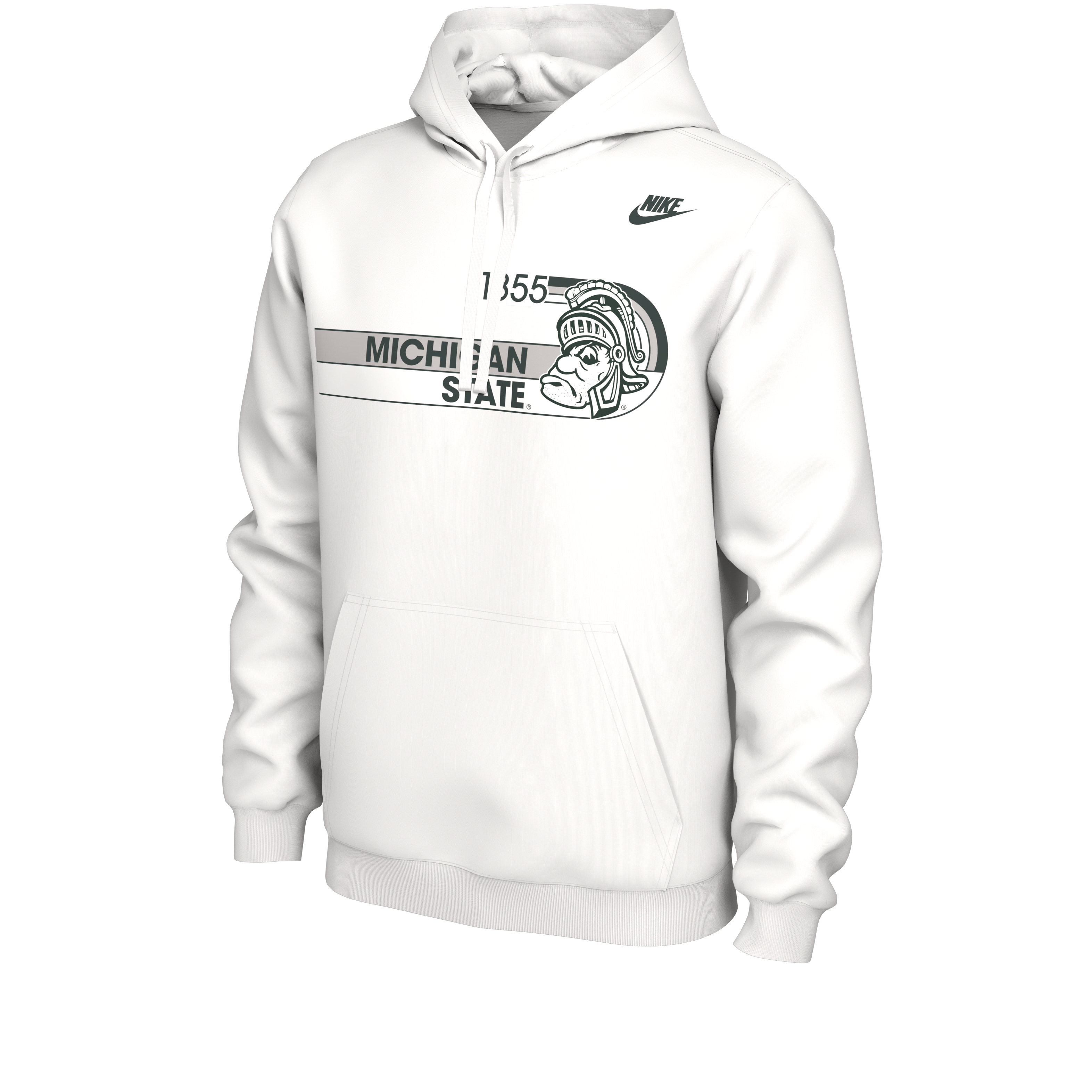 Michigan State Men's Nike College Hoodie