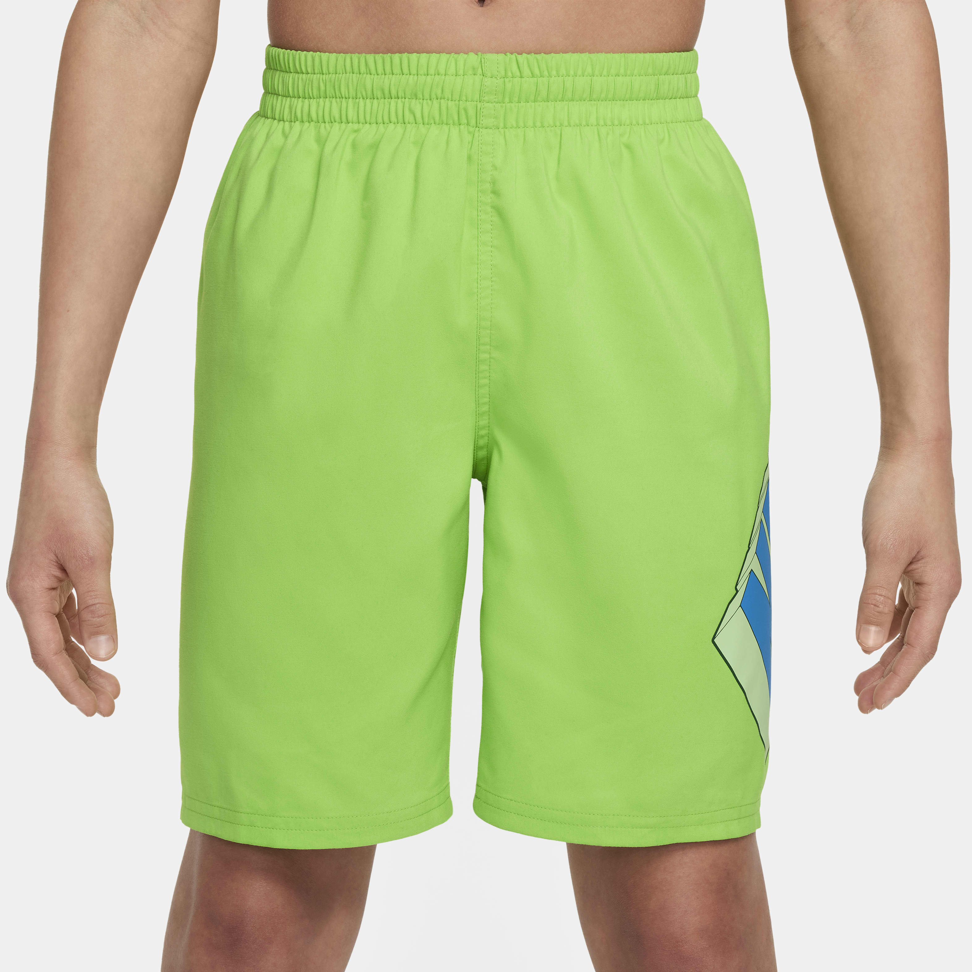 Nike Swim 3-D Big Kids' (Boys') 7" Volley Shorts