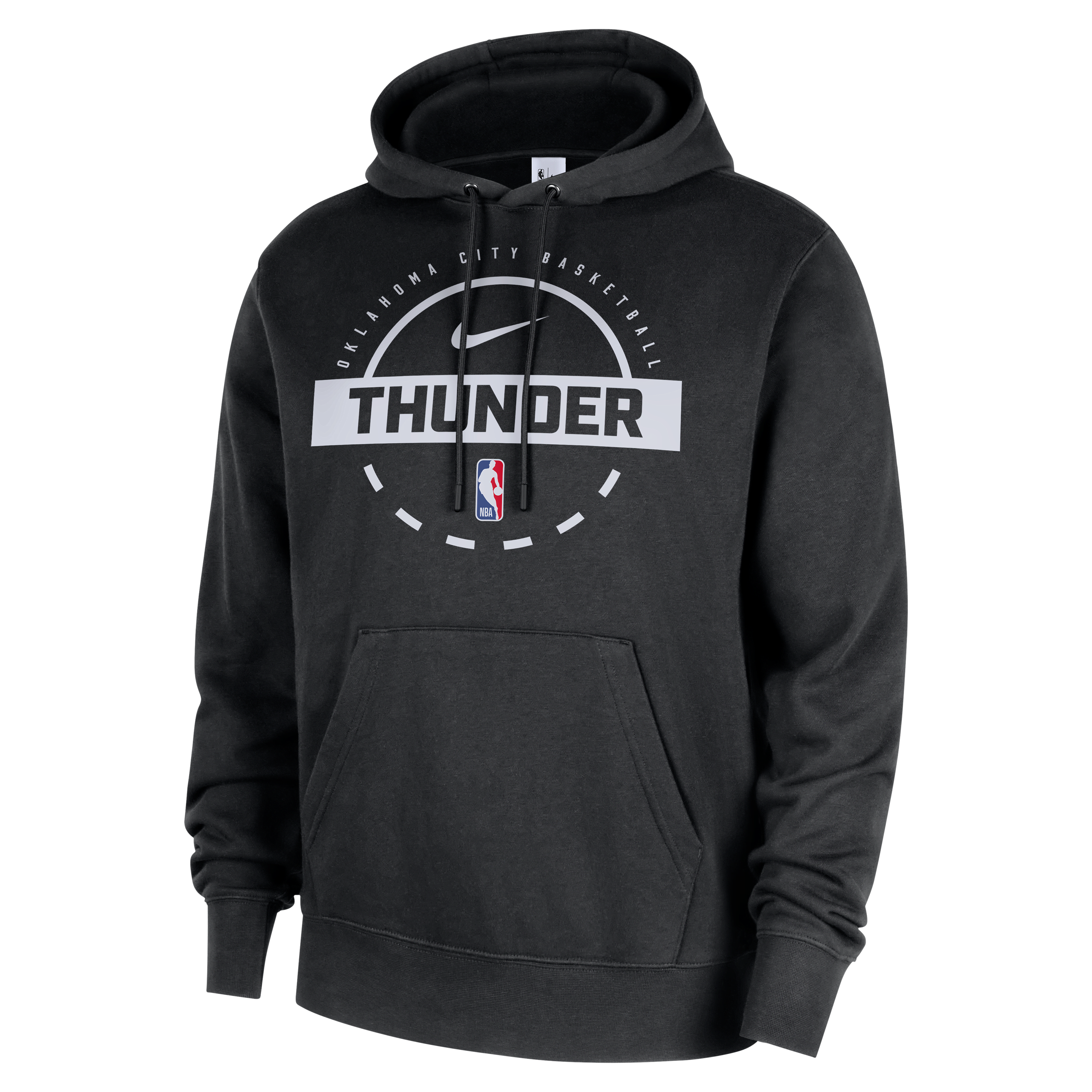 Oklahoma City Thunder Club Men's Nike NBA Practice Pullover Hoodie