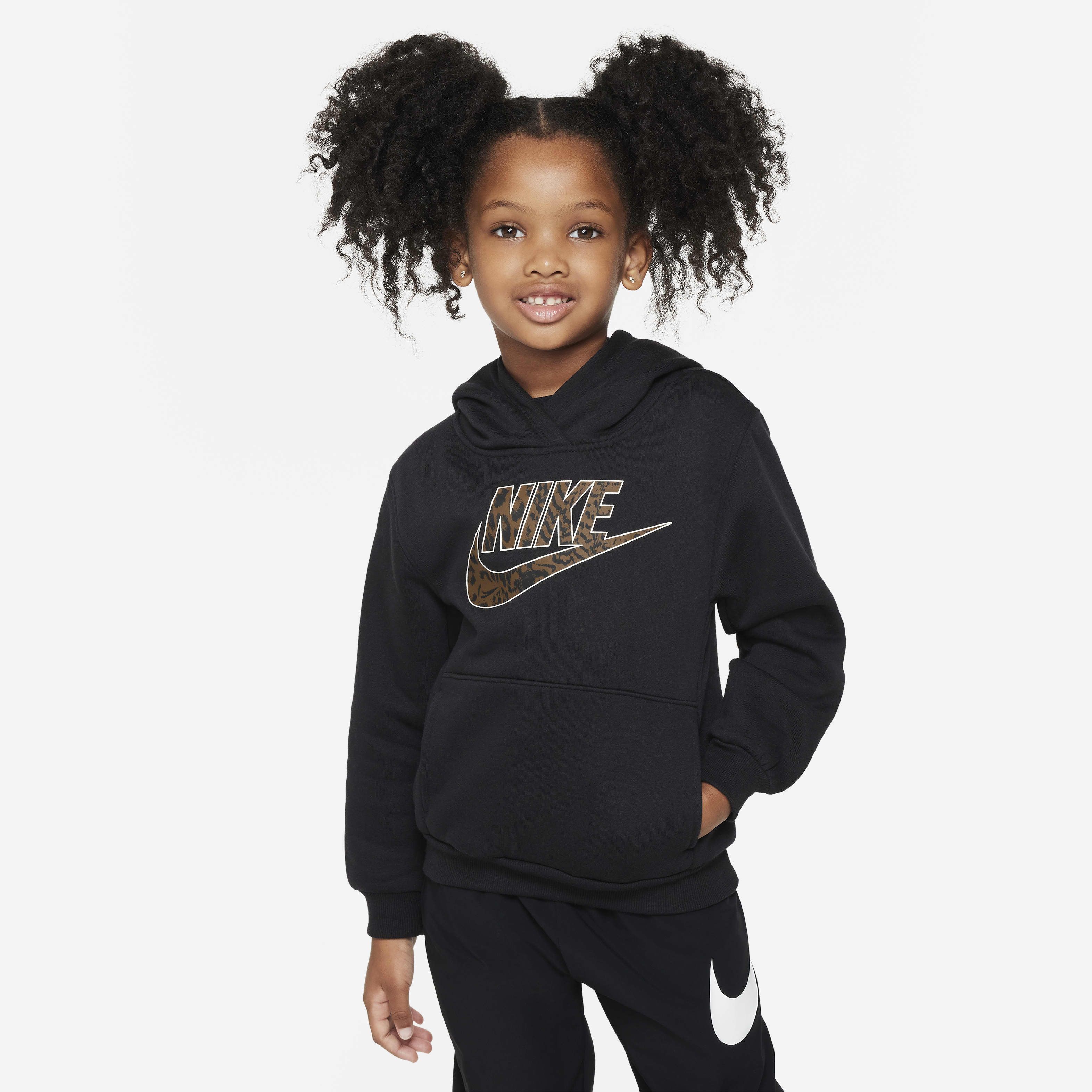 Nike "Home Swoosh Home" Pullover Little Kids Hoodie