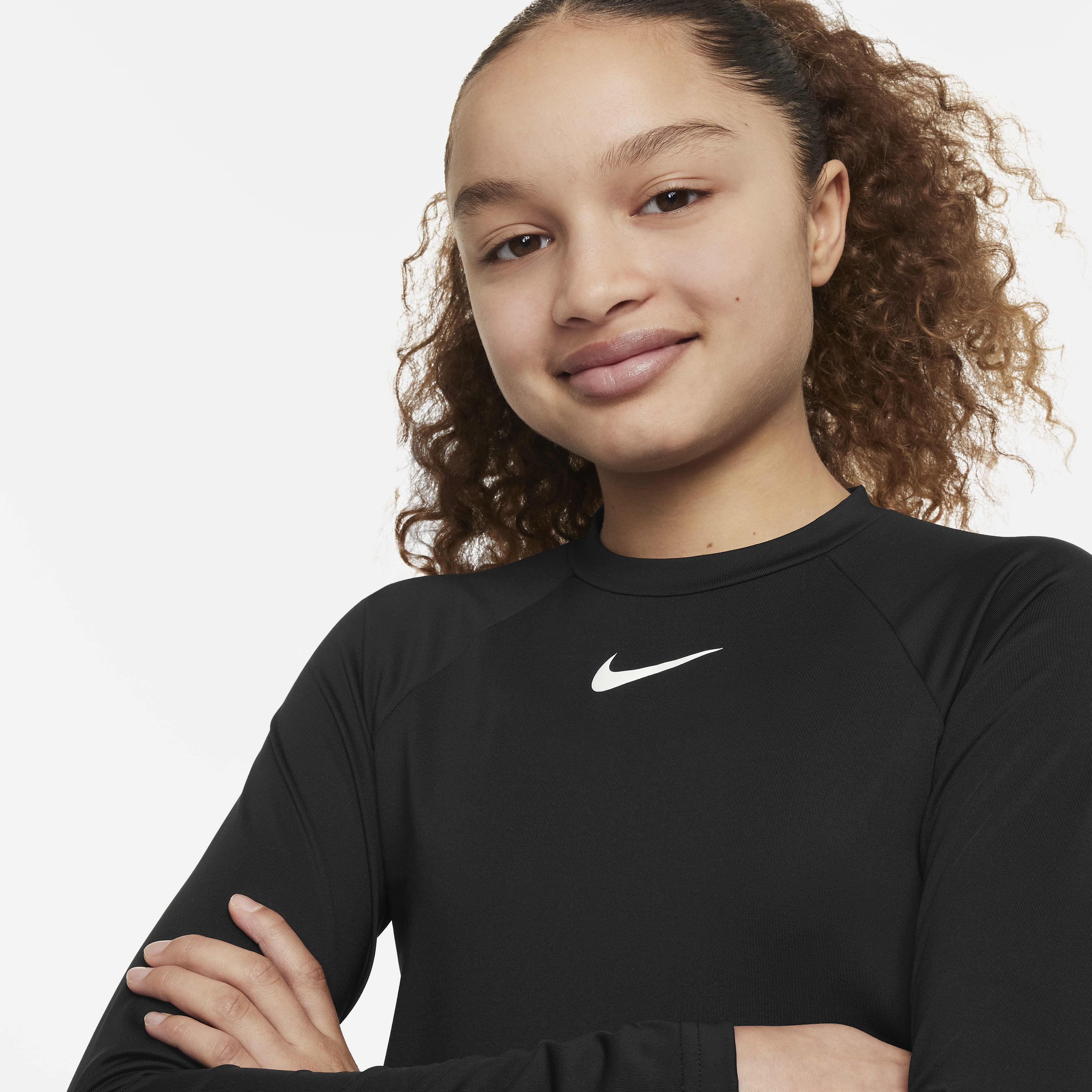 Nike Swim Charms Big Kids' (Girls') Long-Sleeve Hydroguard