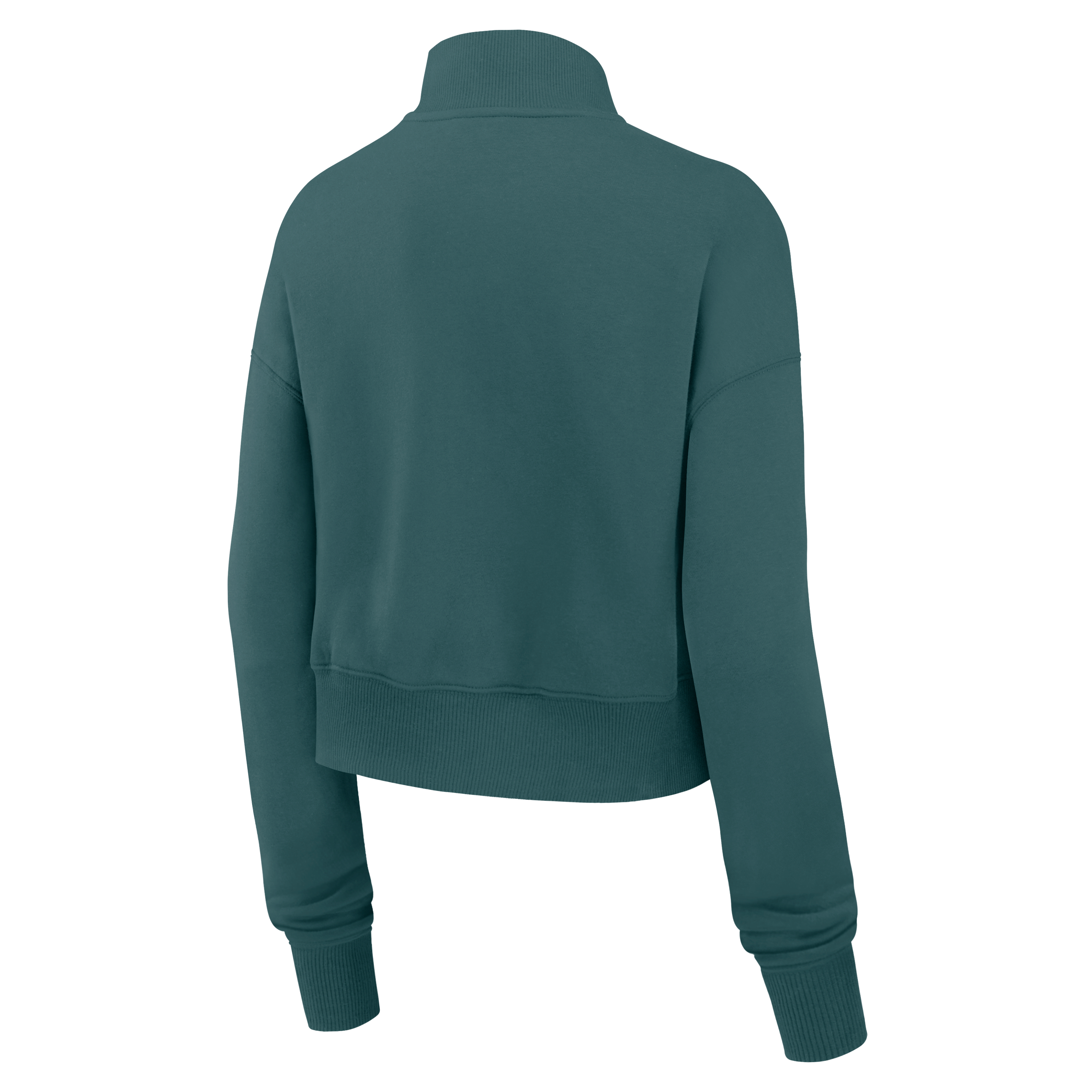 Philadelphia Eagles Phoenix Women's Nike NFL Cropped 1/4-Zip Crew