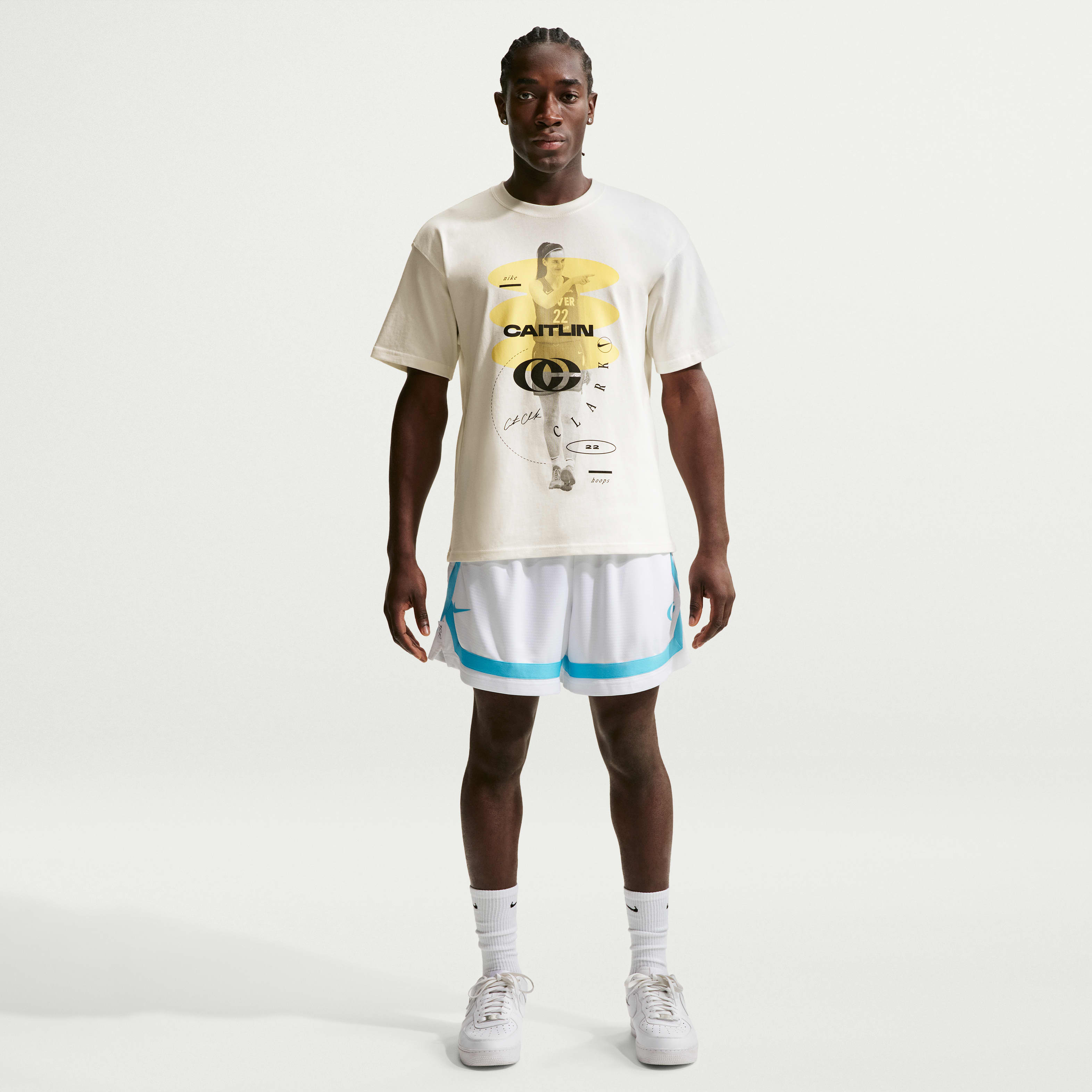 Caitlin Clark Logo Nike Basketball T-Shirt