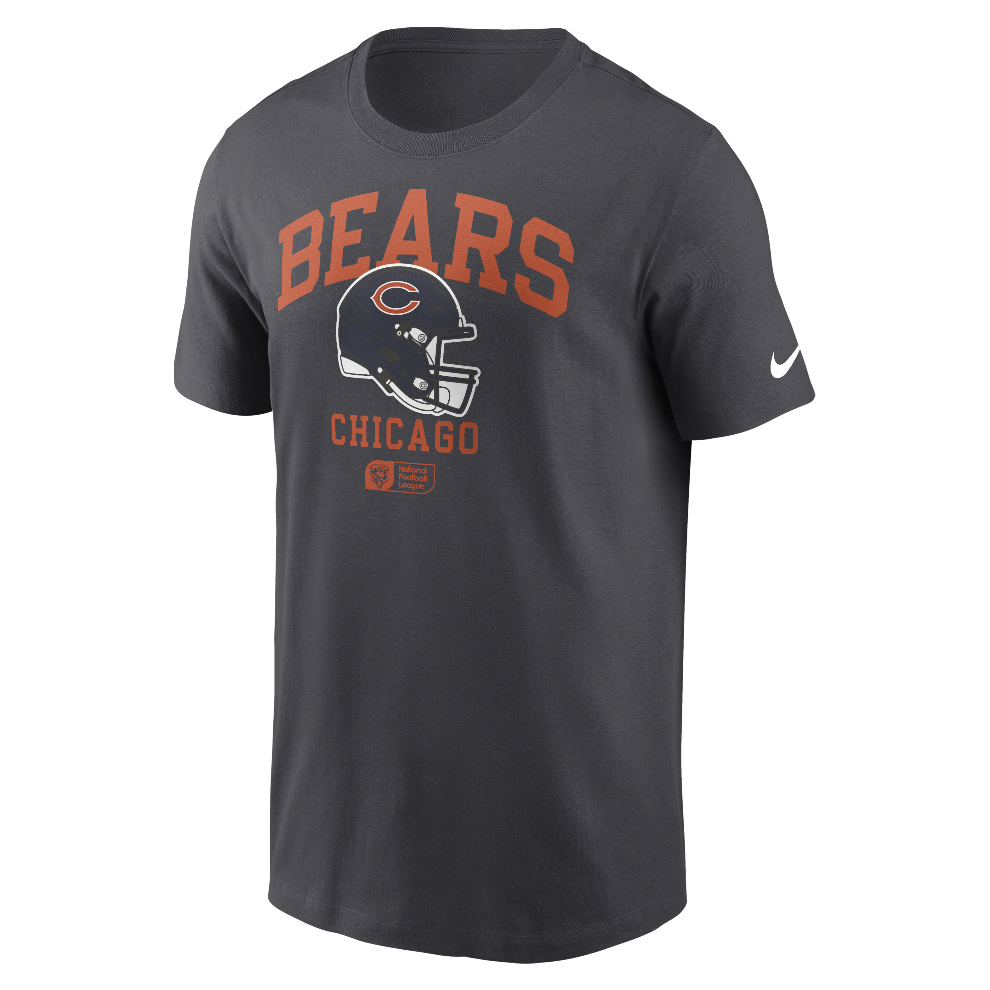 Chicago Bears Helmet Essential Men's Nike NFL T-Shirt