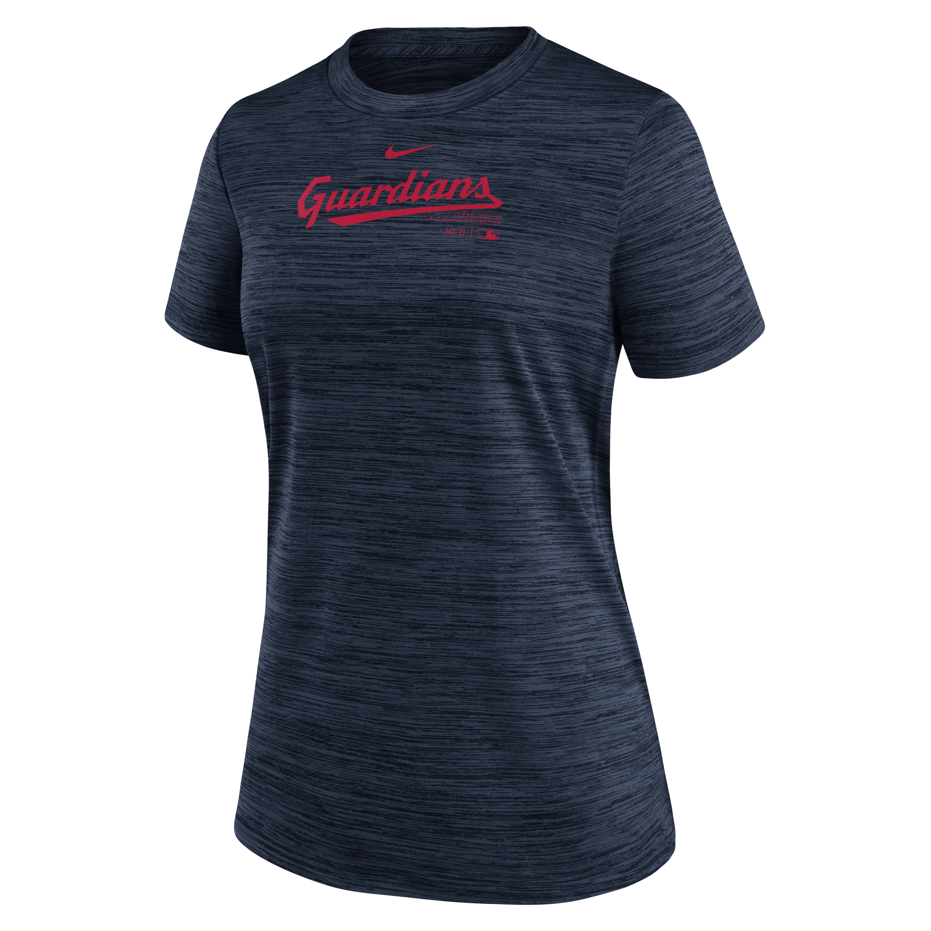 Cleveland Guardians Authentic Collection Practice Velocity Women's Nike Dri-FIT MLB T-Shirt