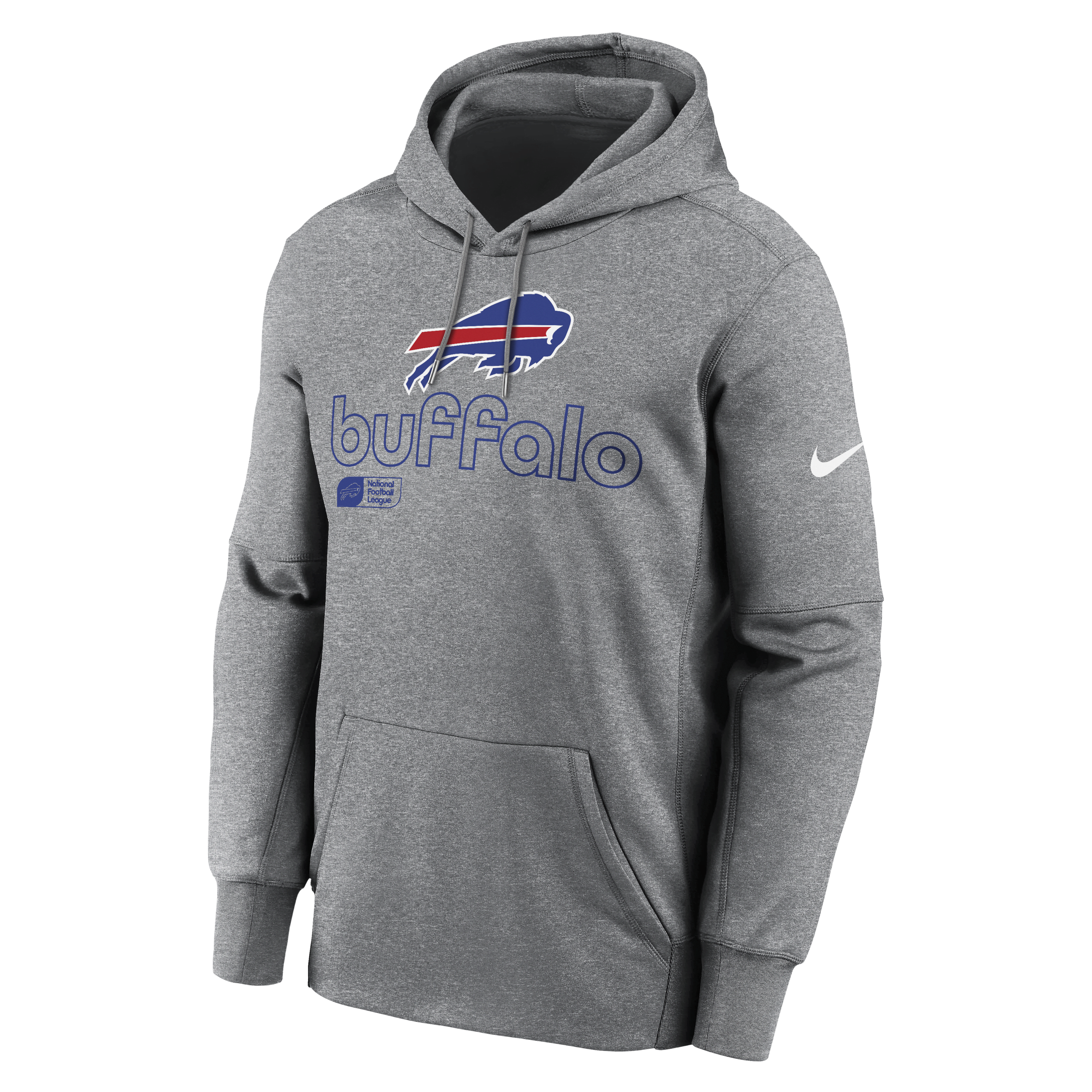 Buffalo Bills Men’s Nike Therma NFL Pullover Hoodie