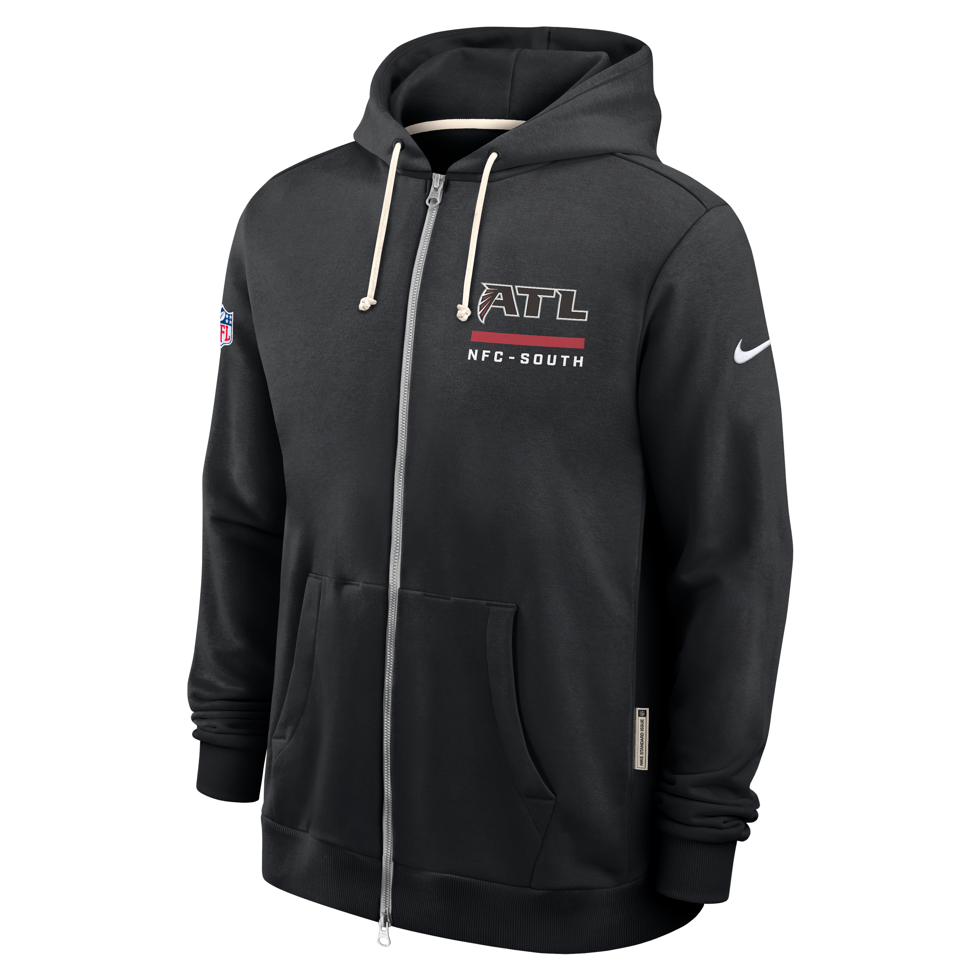 Atlanta Falcons Utility Player Sideline Men's Nike Dri-FIT NFL Full-Zip Hoodie