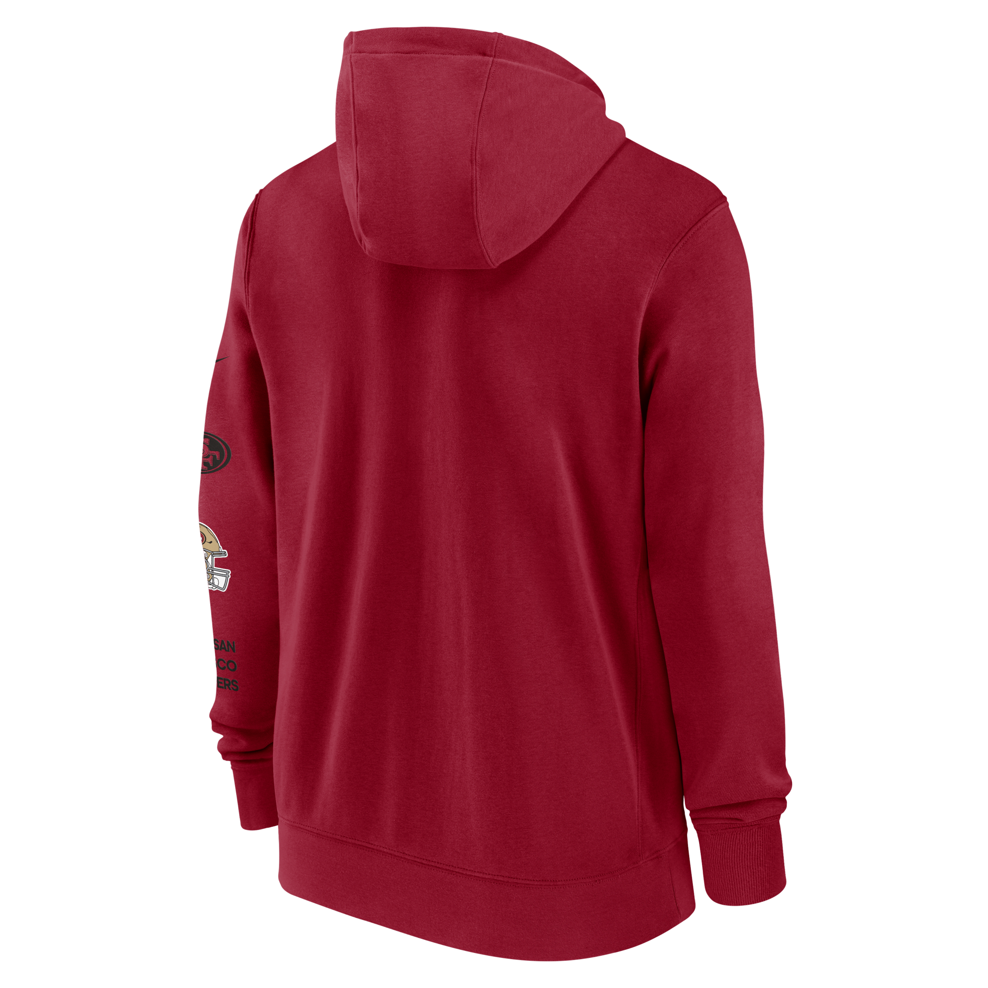 San Francisco 49ers Club Men's Nike NFL Full-Zip Hoodie