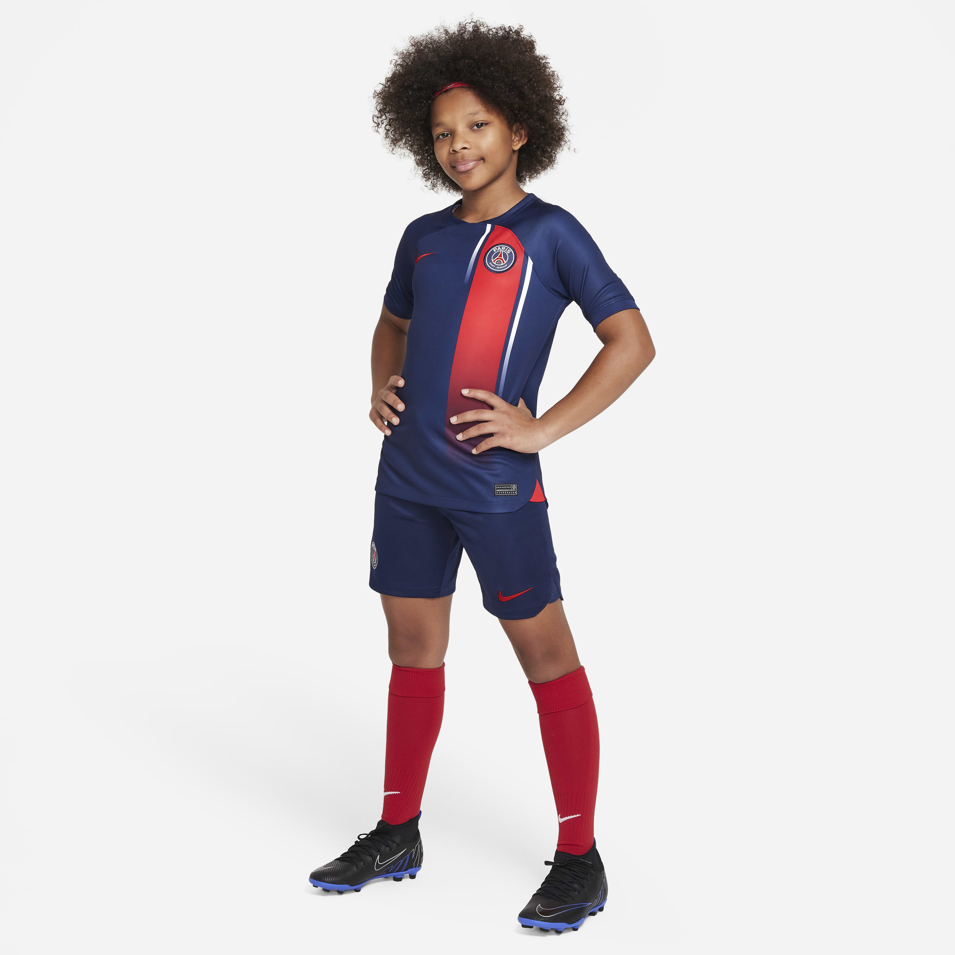 Paris Saint-Germain 2023/24 Stadium Home/Away Big Kids' Nike Dri-FIT Soccer Shorts