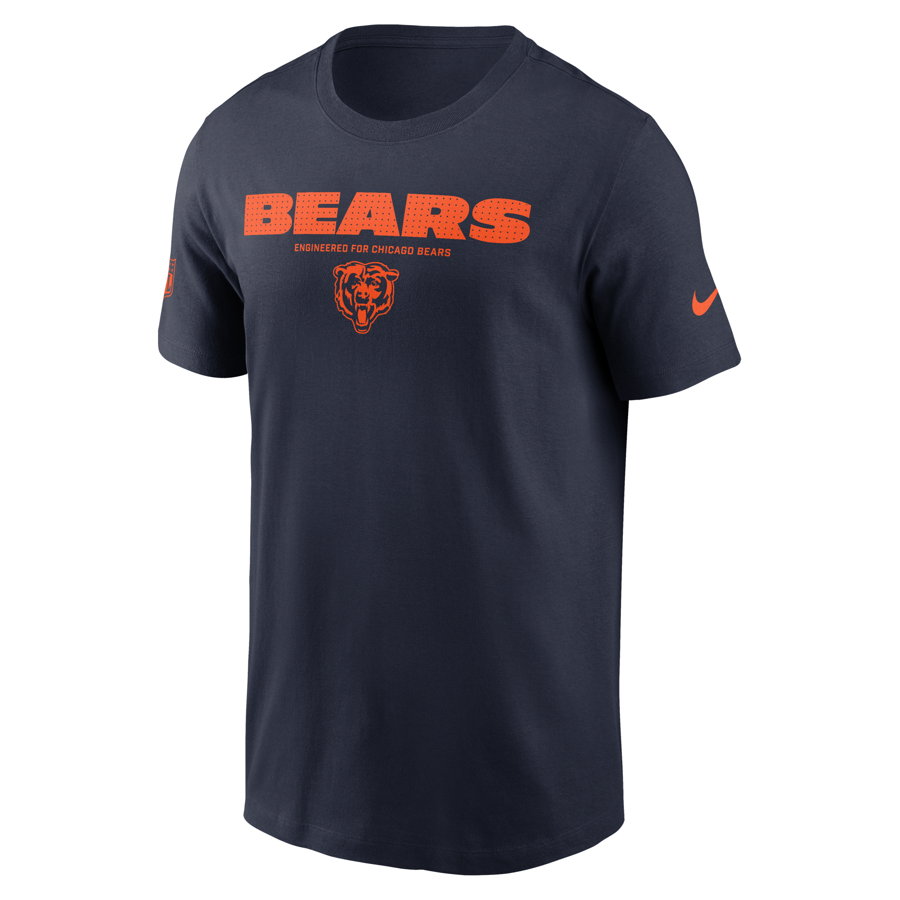 Chicago Bears Sideline Team Issue Men's Nike Dri-FIT NFL T-Shirt
