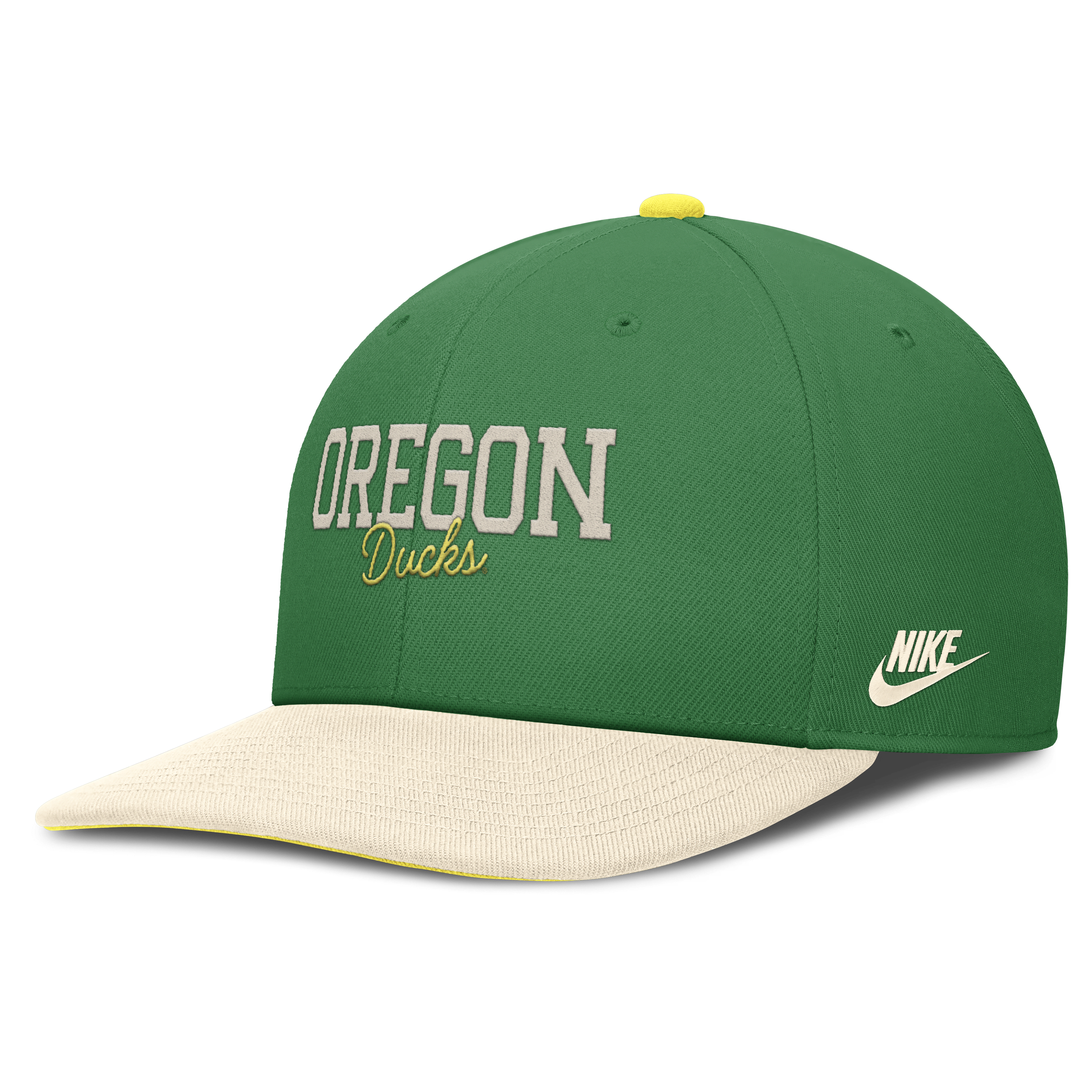 Oregon Legacy Script Men's Nike Dri-FIT College Adjustable Hat