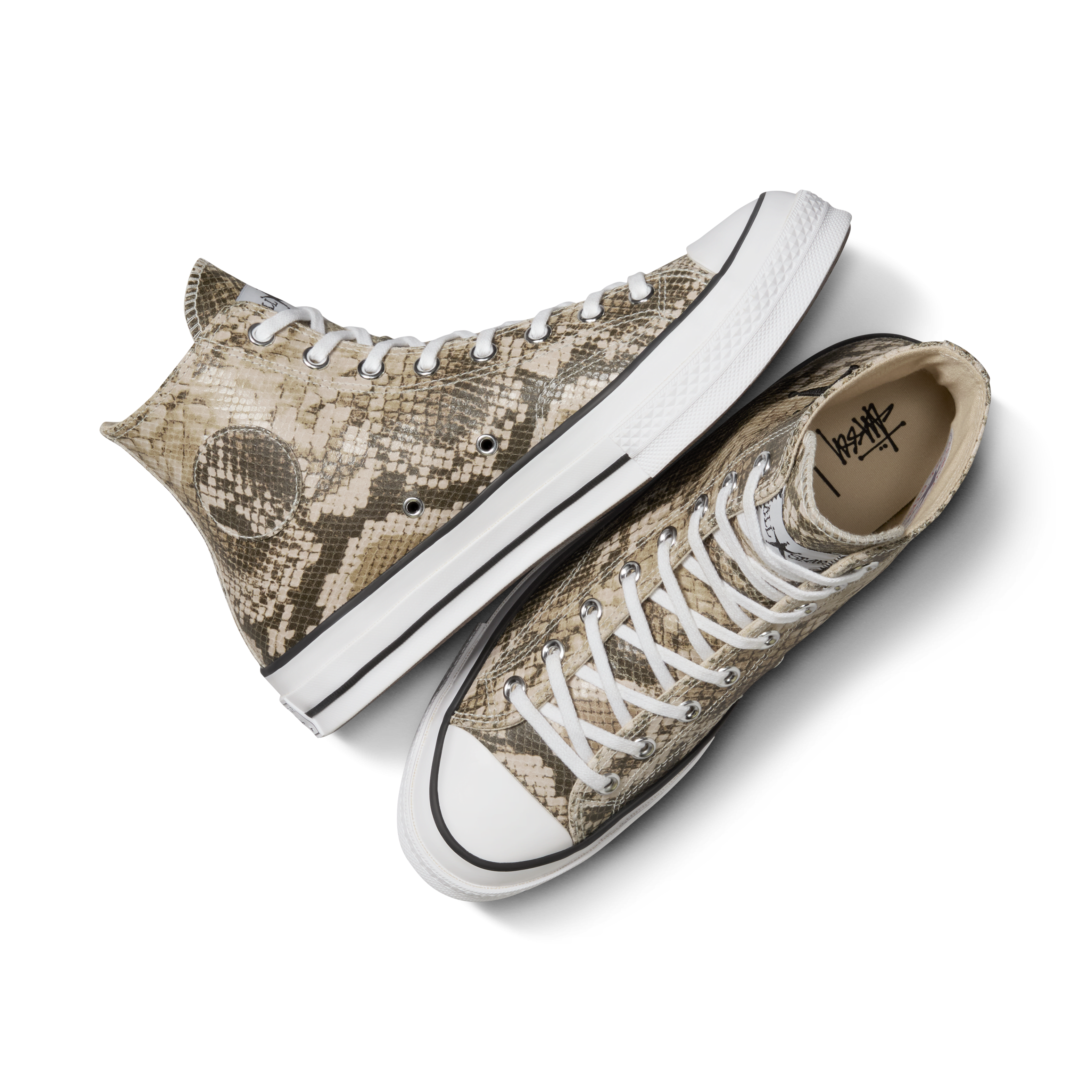 Converse x Stüssy Chuck 70 Snakeskin