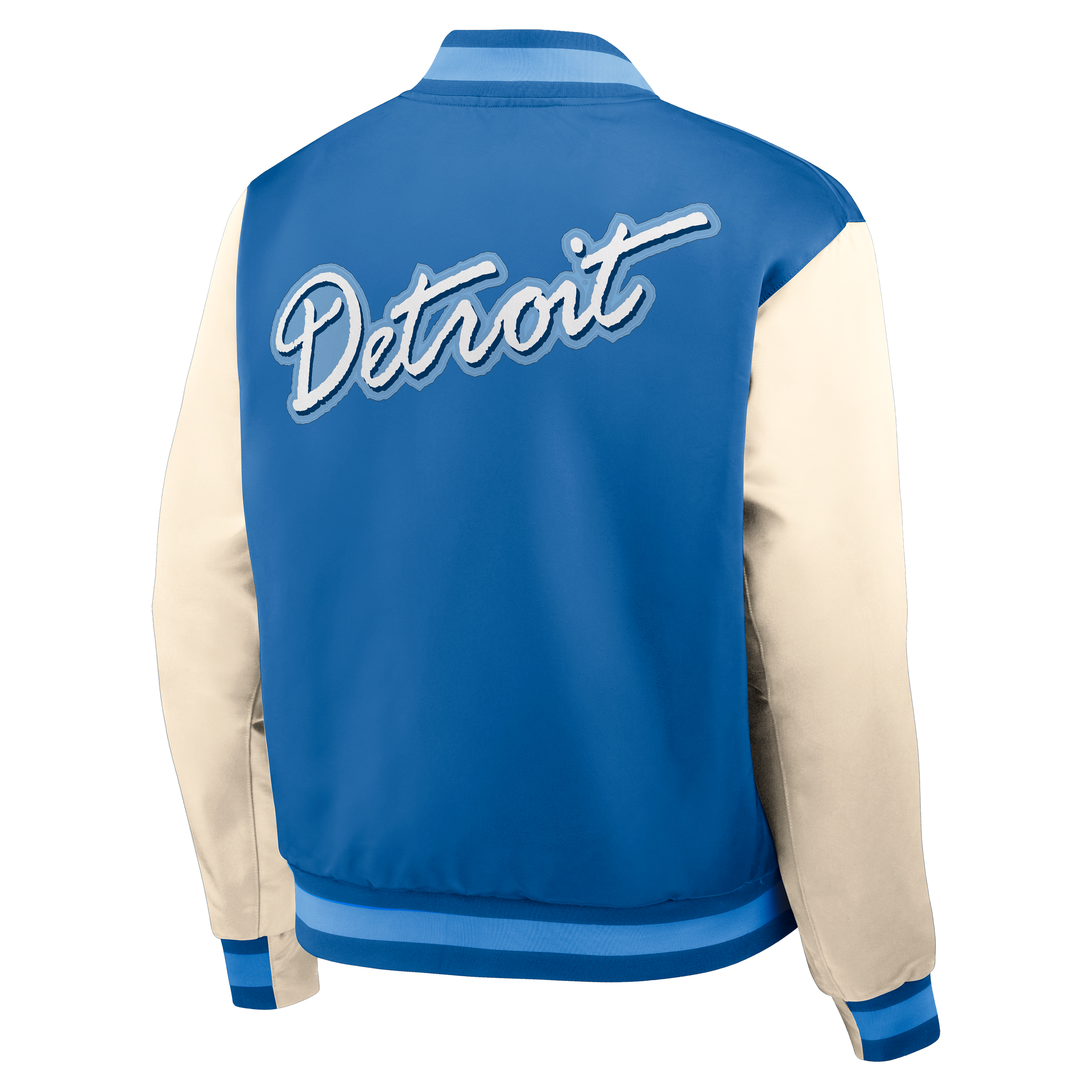 Detroit Lions Rewind Legacy Men's Nike NFL Full-Snap Bomber Jacket