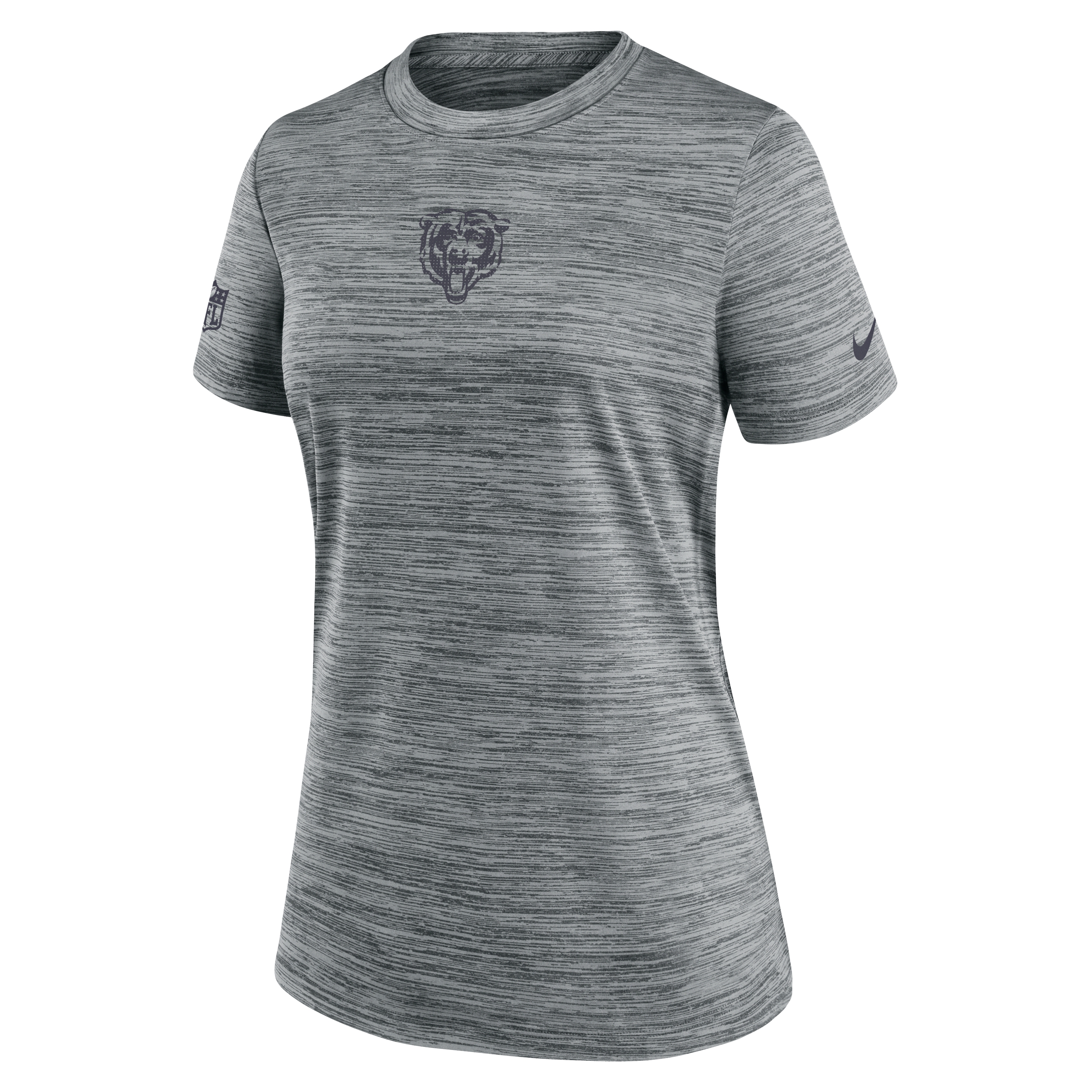 Chicago Bears Sideline Team Issue Velocity Women's Nike Dri-FIT NFL T-Shirt