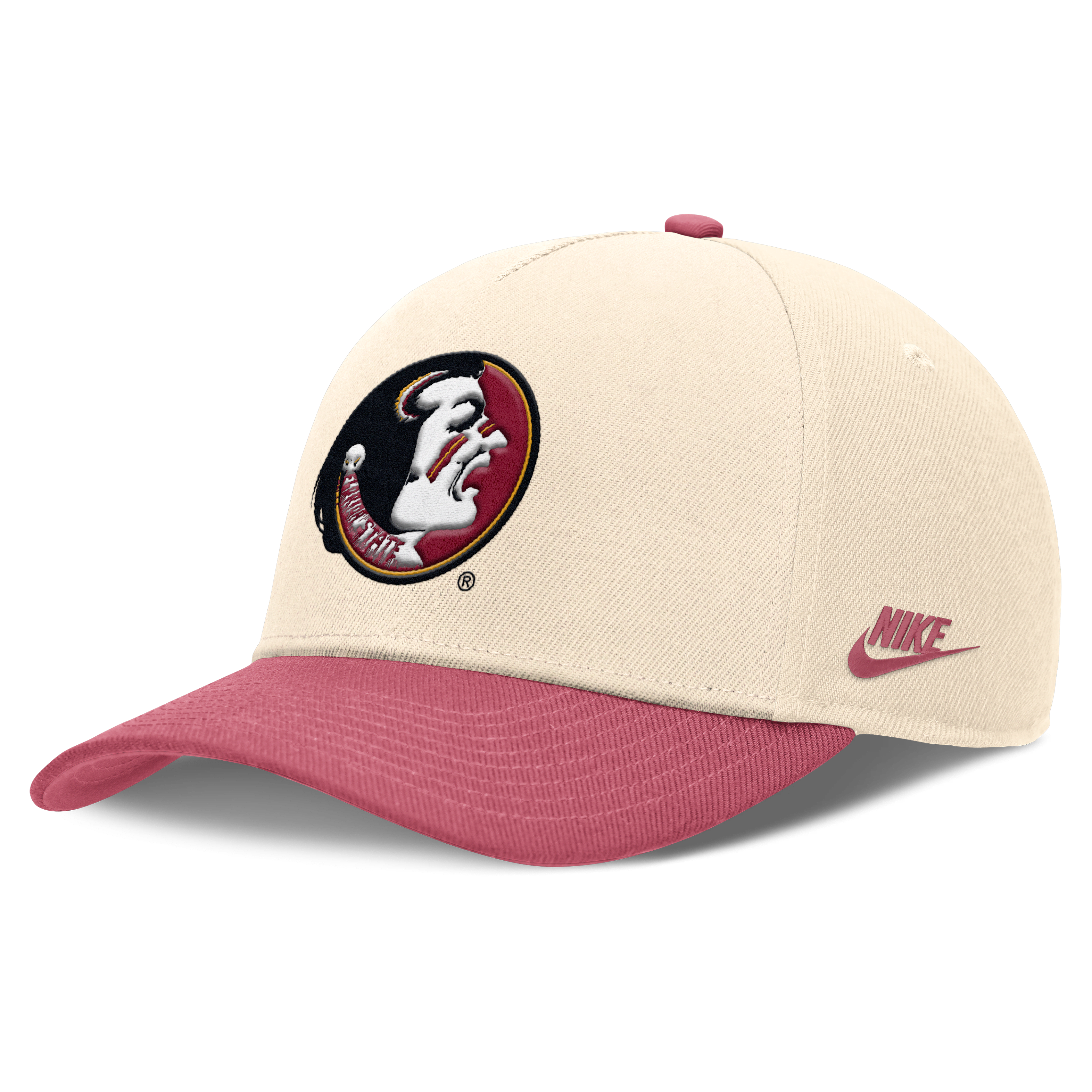 Florida State Primetime Rise Academic Men's Nike Dri-FIT College Adjustable Hat