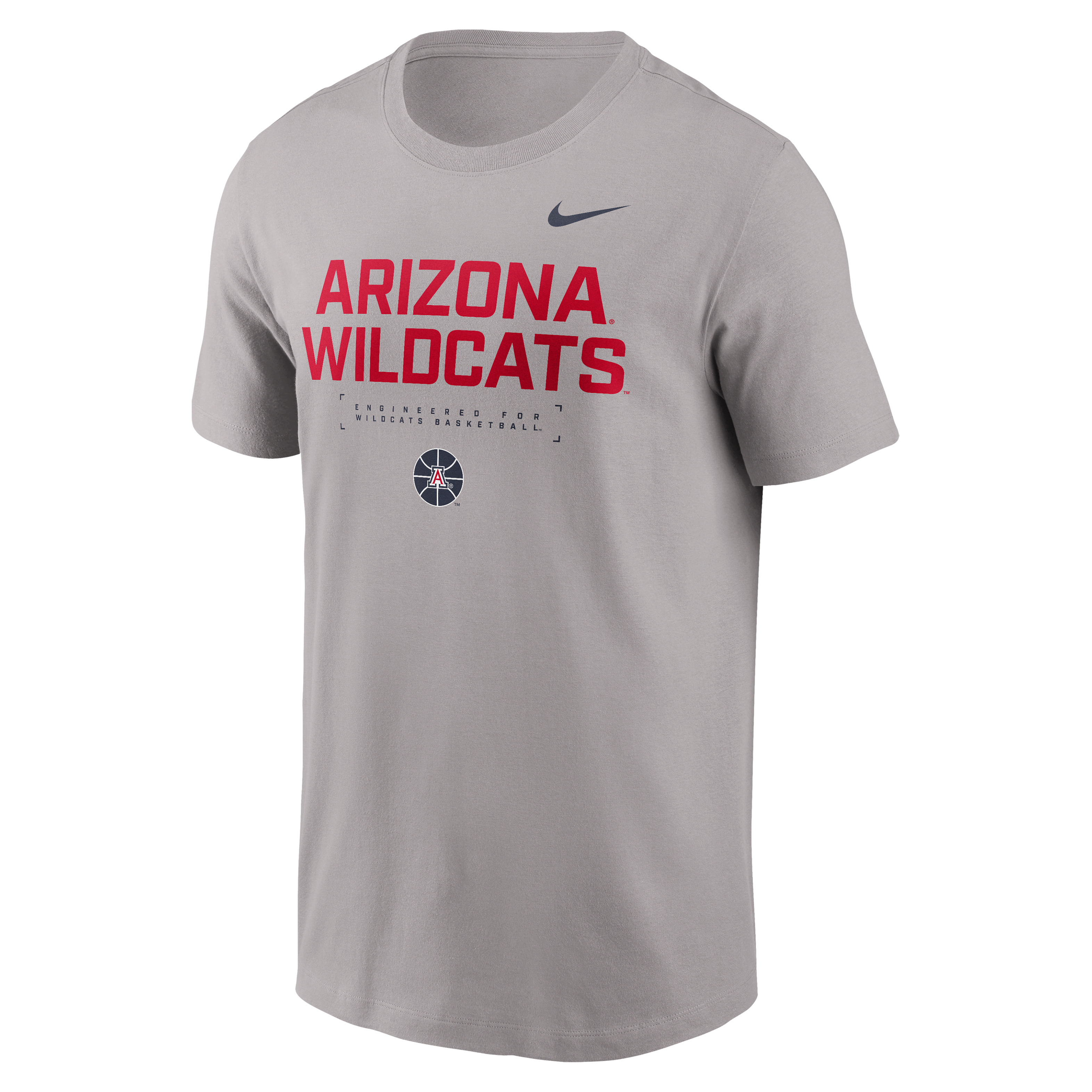 Arizona Courtside Basketball Men's Nike Dri-FIT College T-Shirt