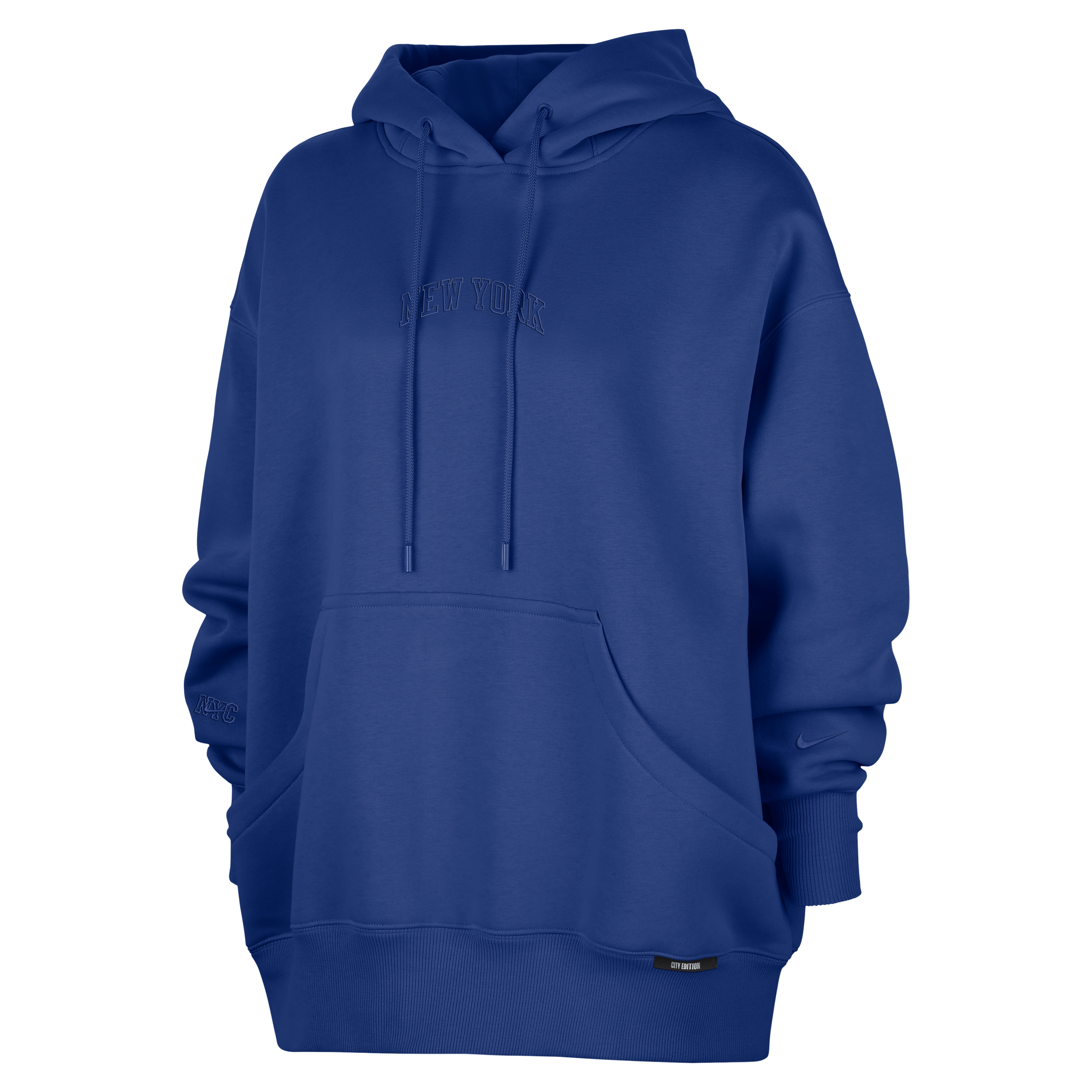 New York Knicks City Edition Women's Nike NBA Phoenix Fleece Premium Hoodie