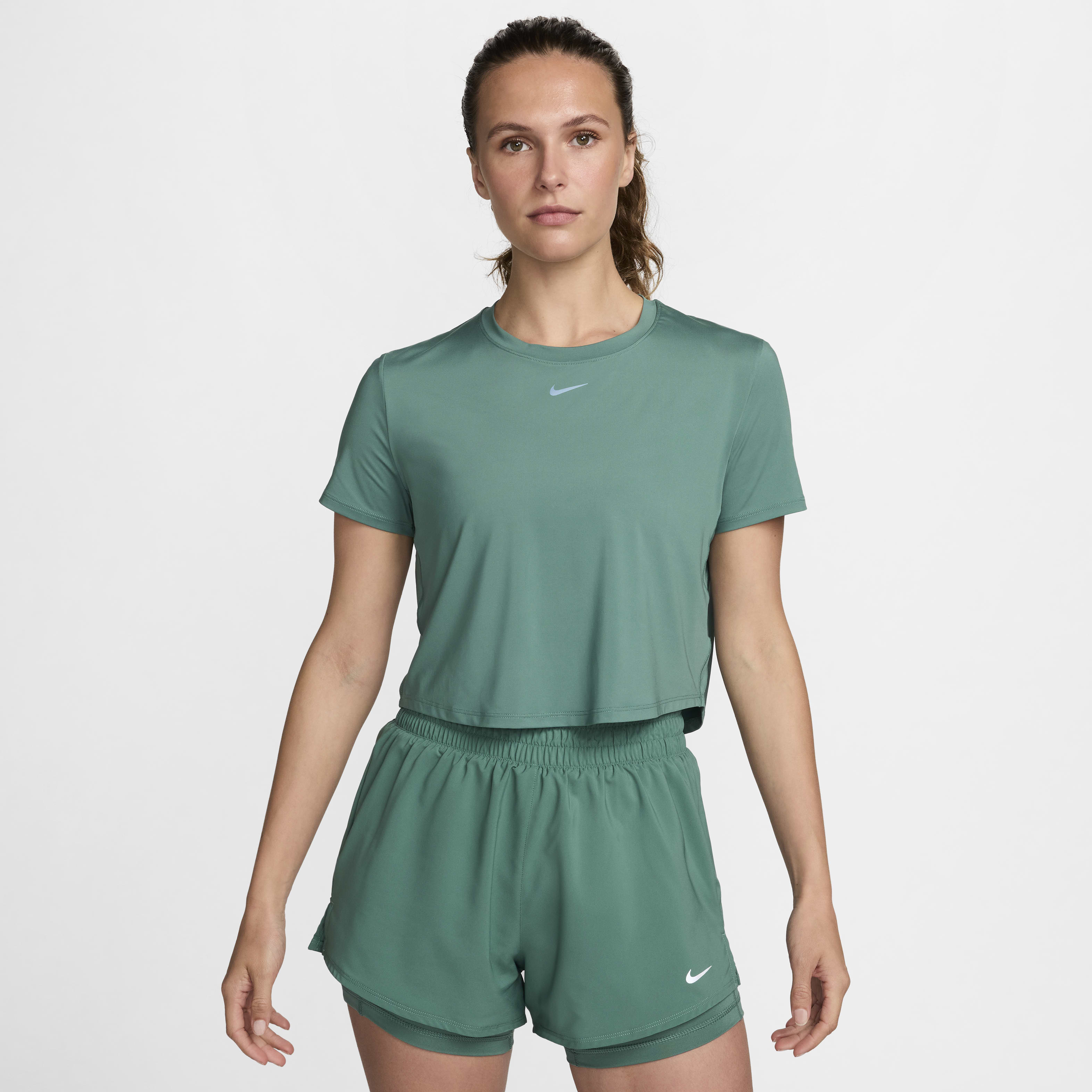 Nike One Classic Women's Dri-FIT Short-Sleeve Cropped Top