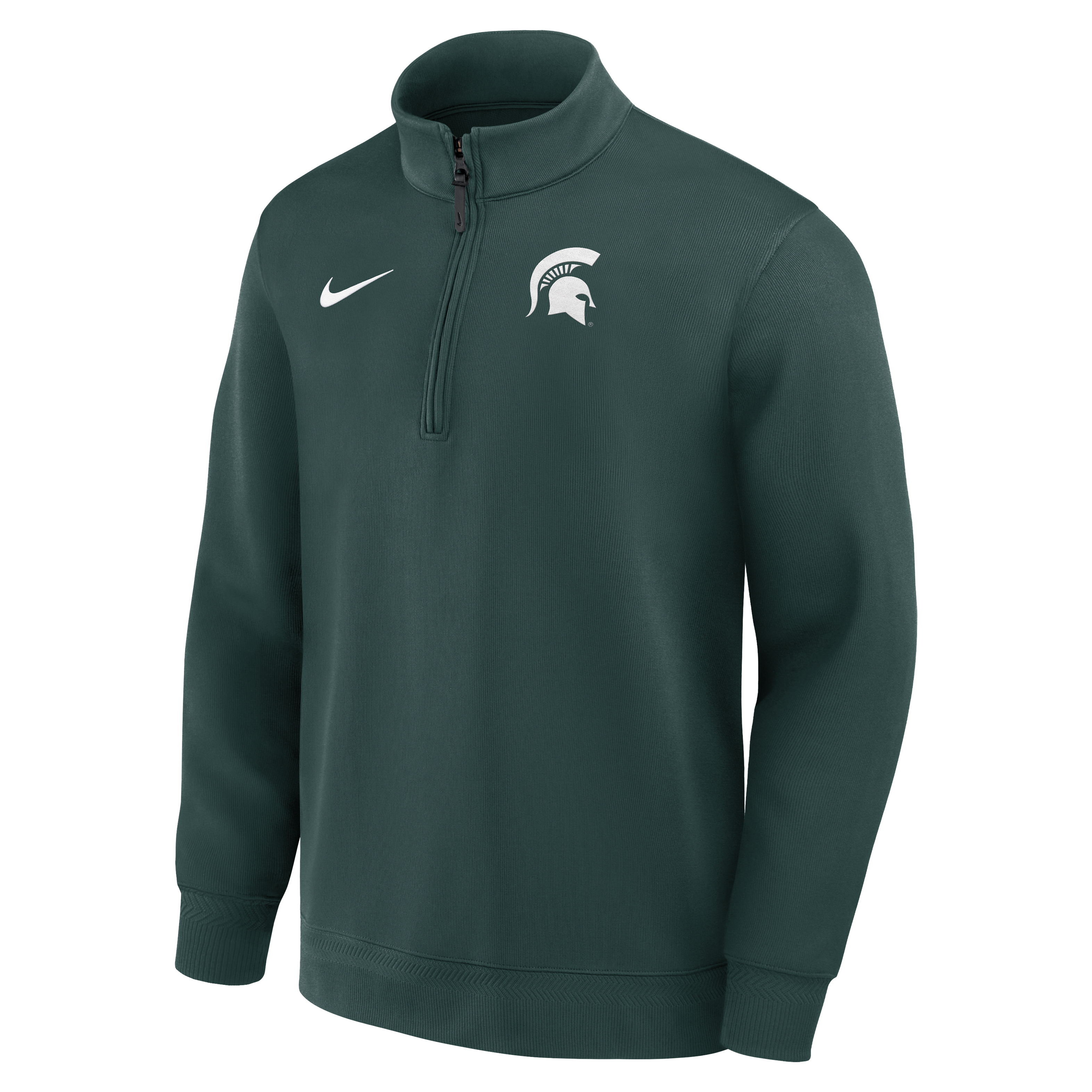 Michigan State Coaches Men's Nike Dri-FIT College Long-Sleeve 1/2-Zip Top