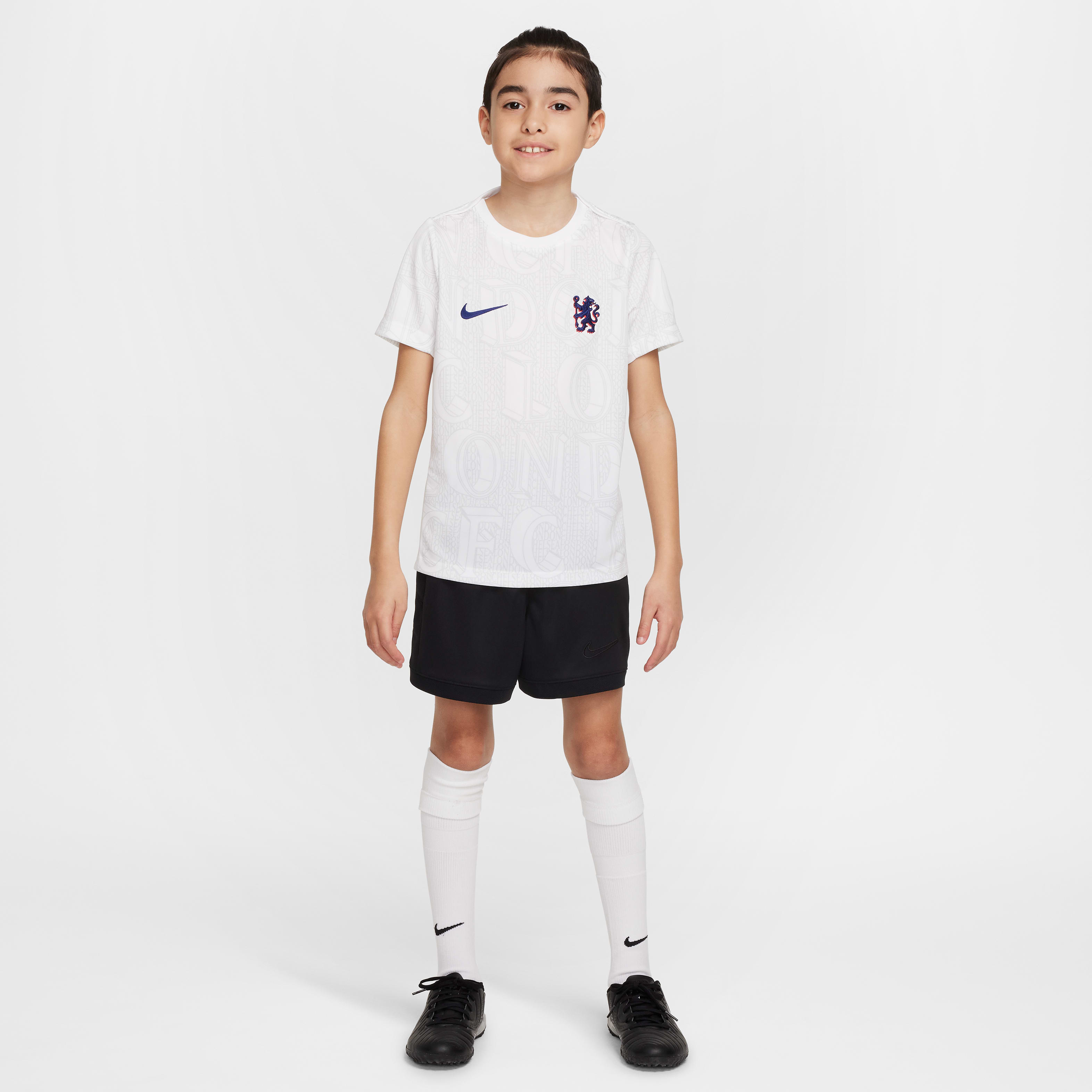 Chelsea FC Academy Pro Big Kids' Nike Dri-FIT Soccer Pre-Match Top