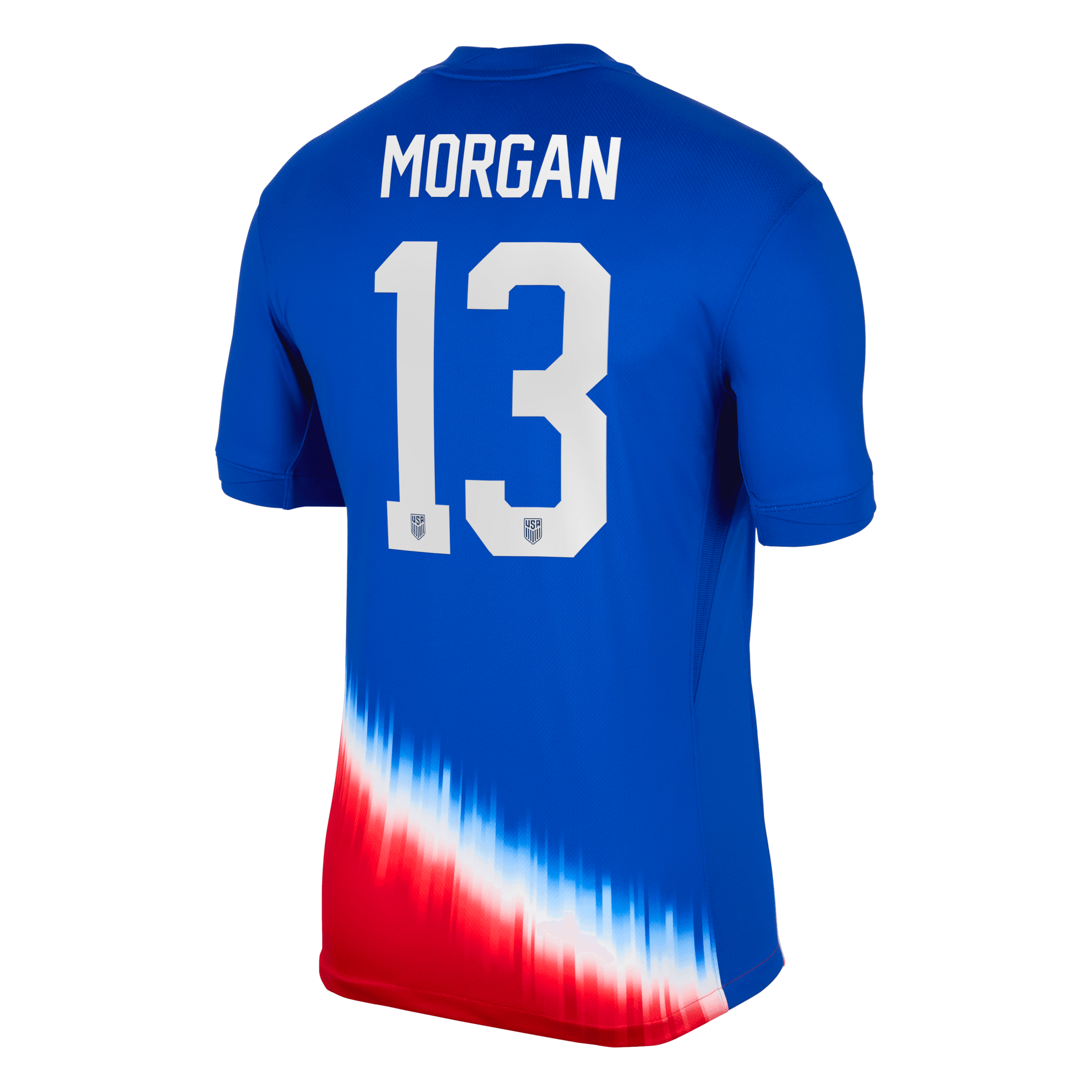 Alex Morgan USWNT 2024 Stadium Away Men's Nike Dri-FIT Soccer Jersey