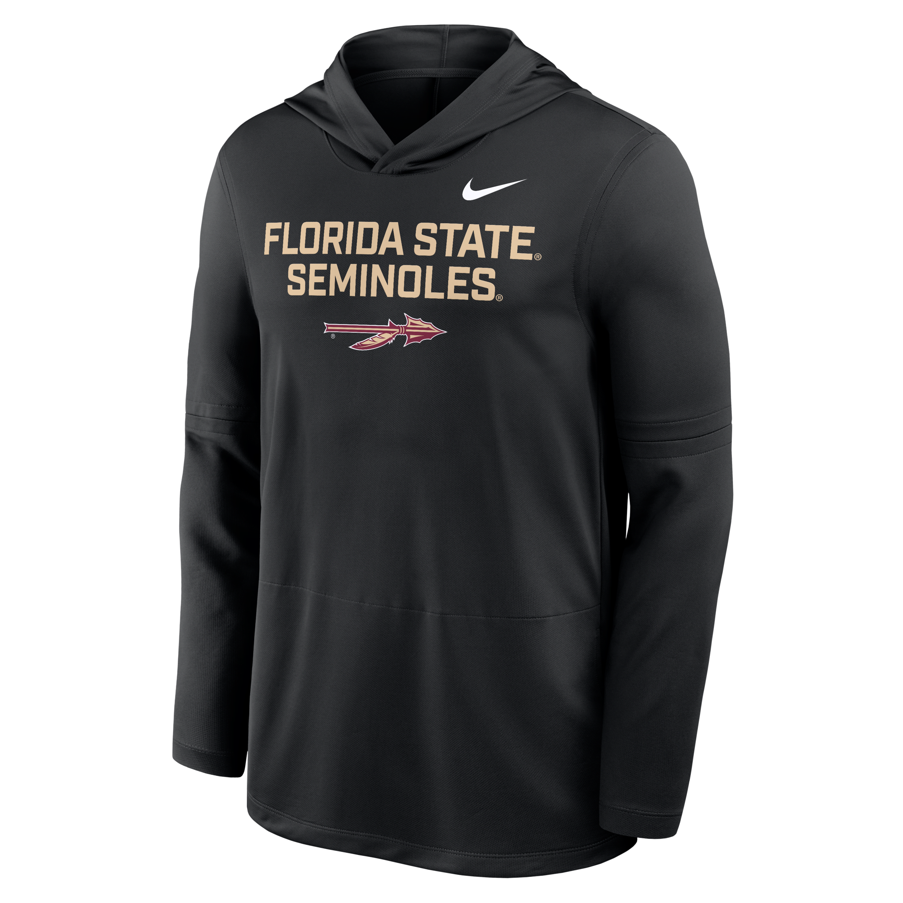 Florida State Sideline Men's Nike Dri-FIT College Long-Sleeve Hooded Top