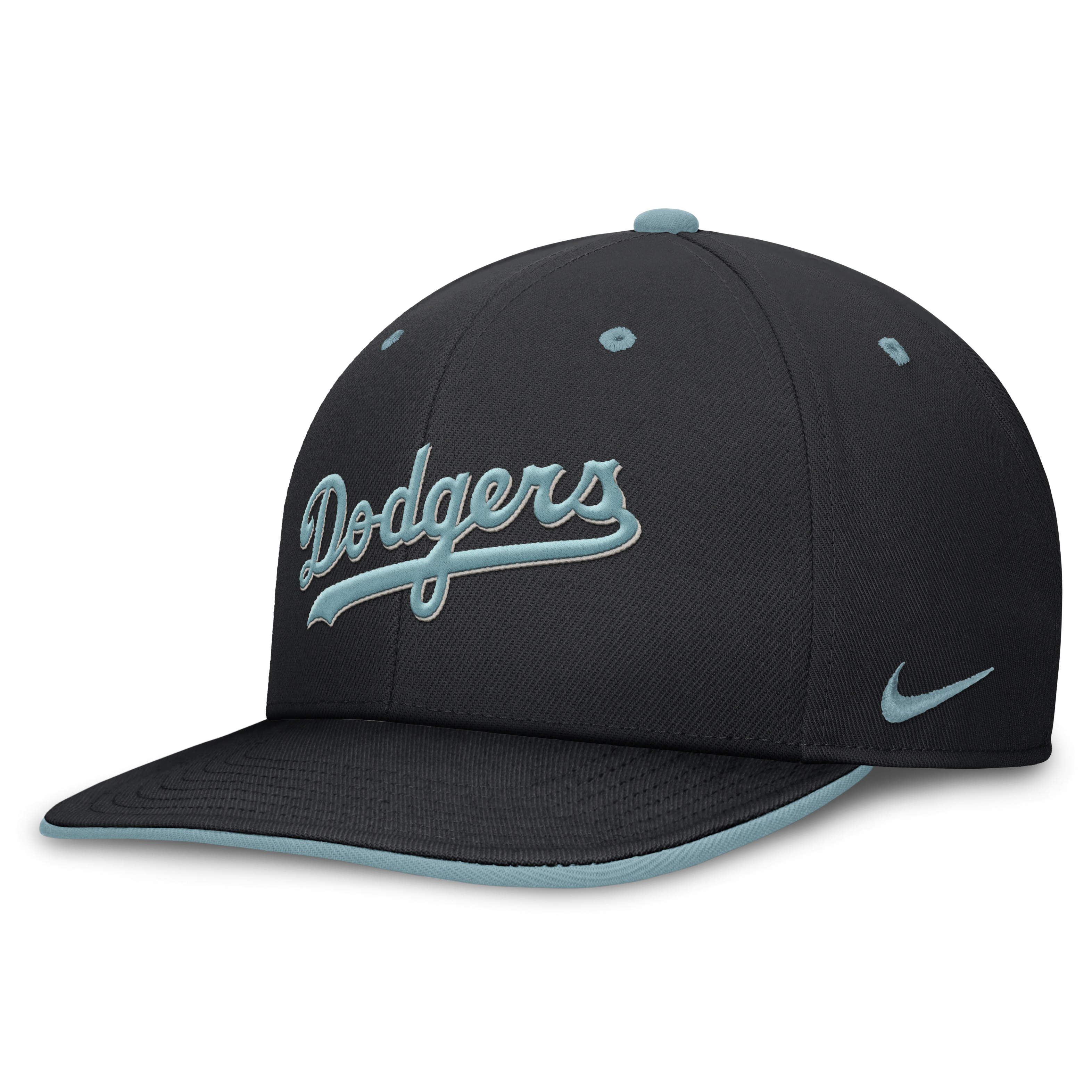 Los Angeles Dodgers Pro Tech Script Men's Nike Dri-FIT MLB Adjustable Hat