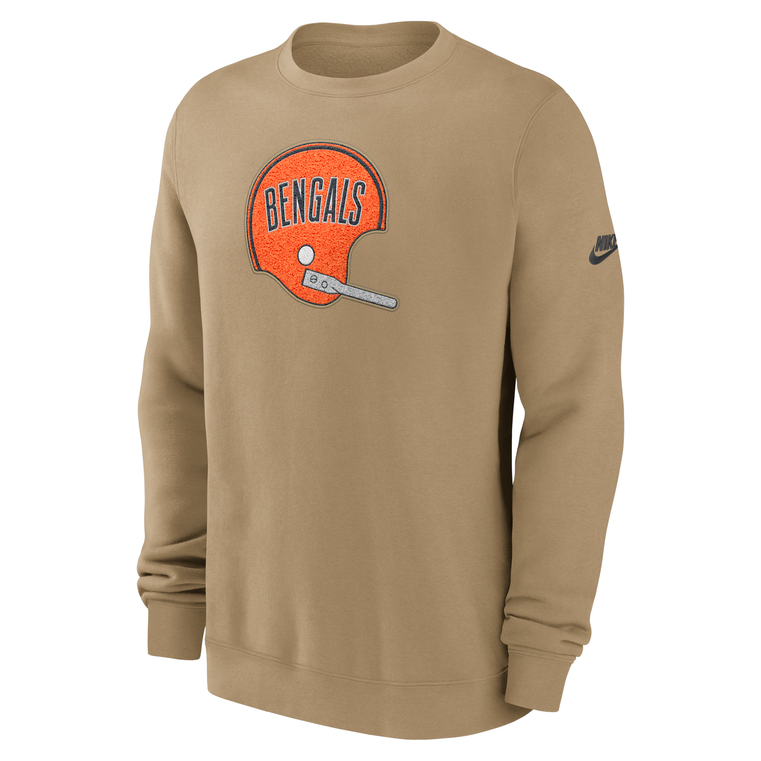 Cincinnati Bengals Swing Pass Rewind Club Men's Nike NFL Pullover Crew