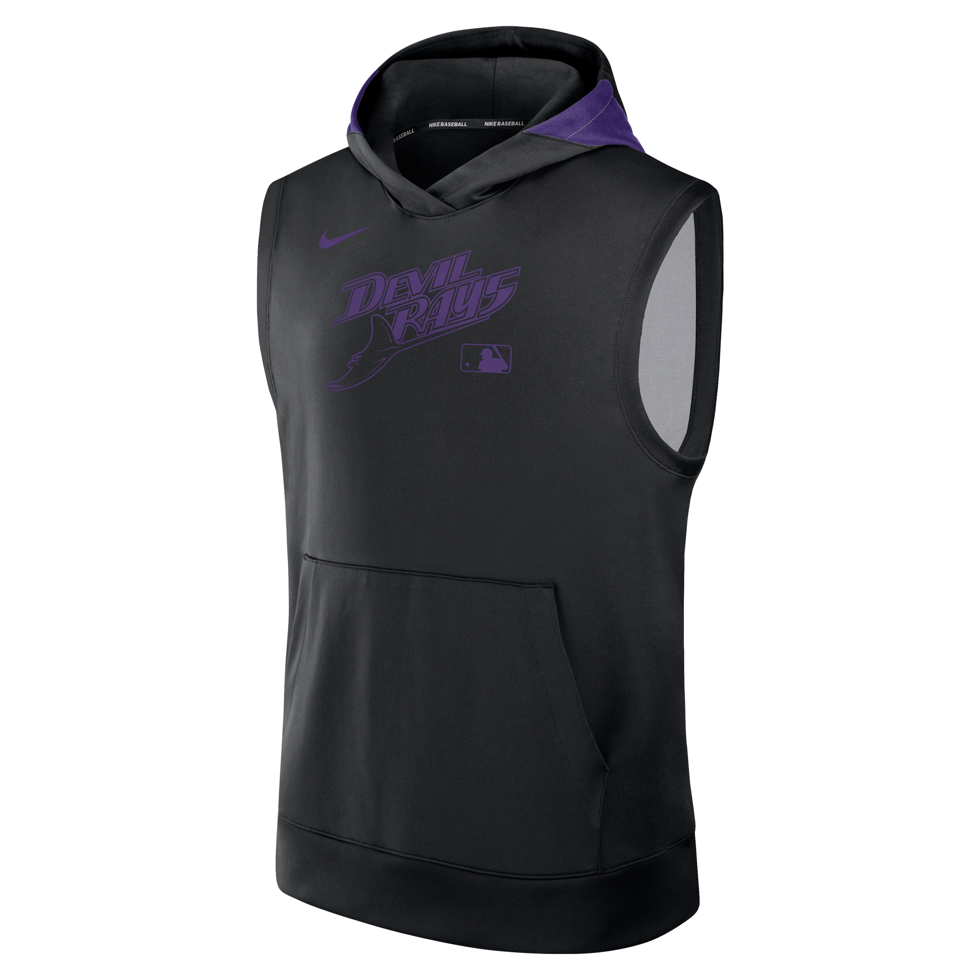 Tampa Bay Rays Authentic Collection Men’s Nike Dri-FIT MLB Sleeveless Pullover Hoodie