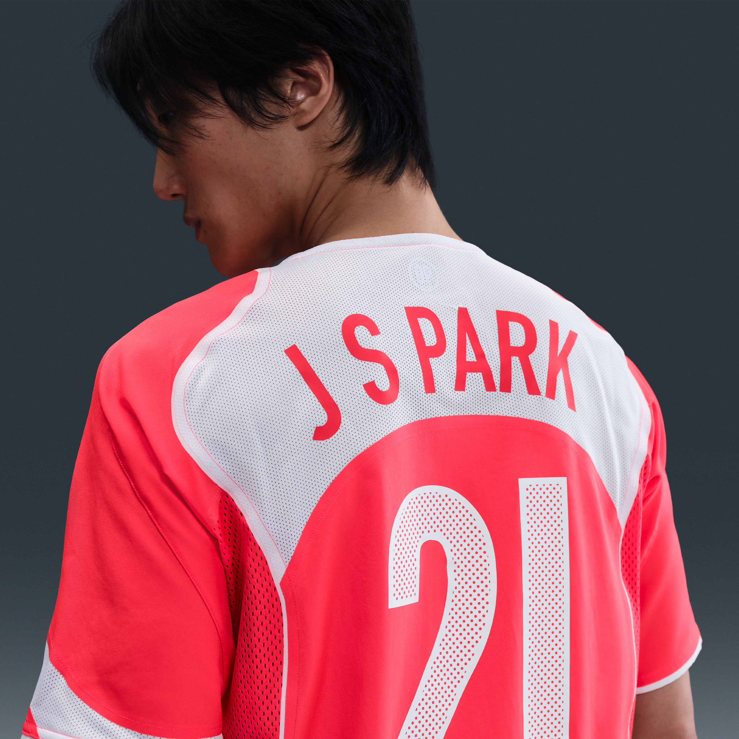 Park Ji-sung South Korea 2004 Total 90 Reissue Men's Nike Soccer Replica Jersey
