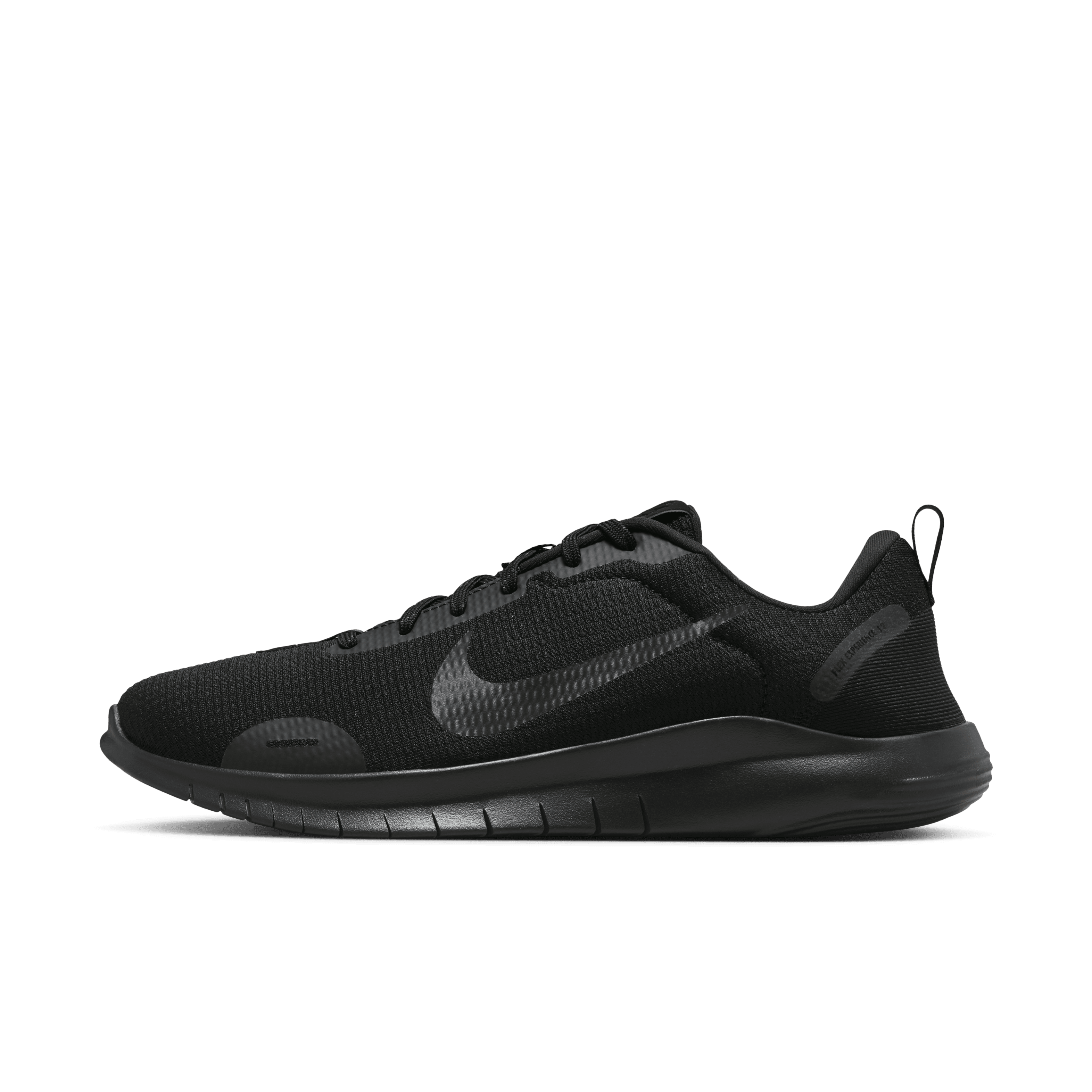 nike black flex shoes