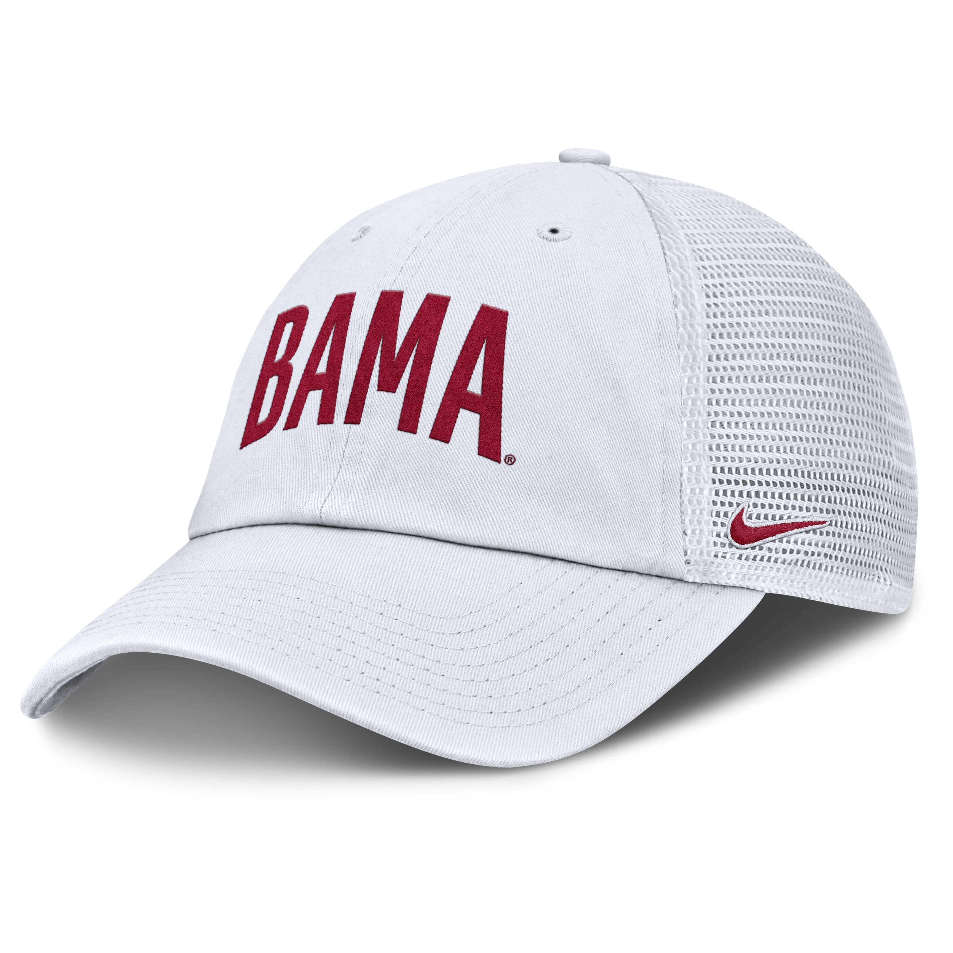 Alabama Primetime Campus Club Men's Nike College Trucker Adjustable Hat