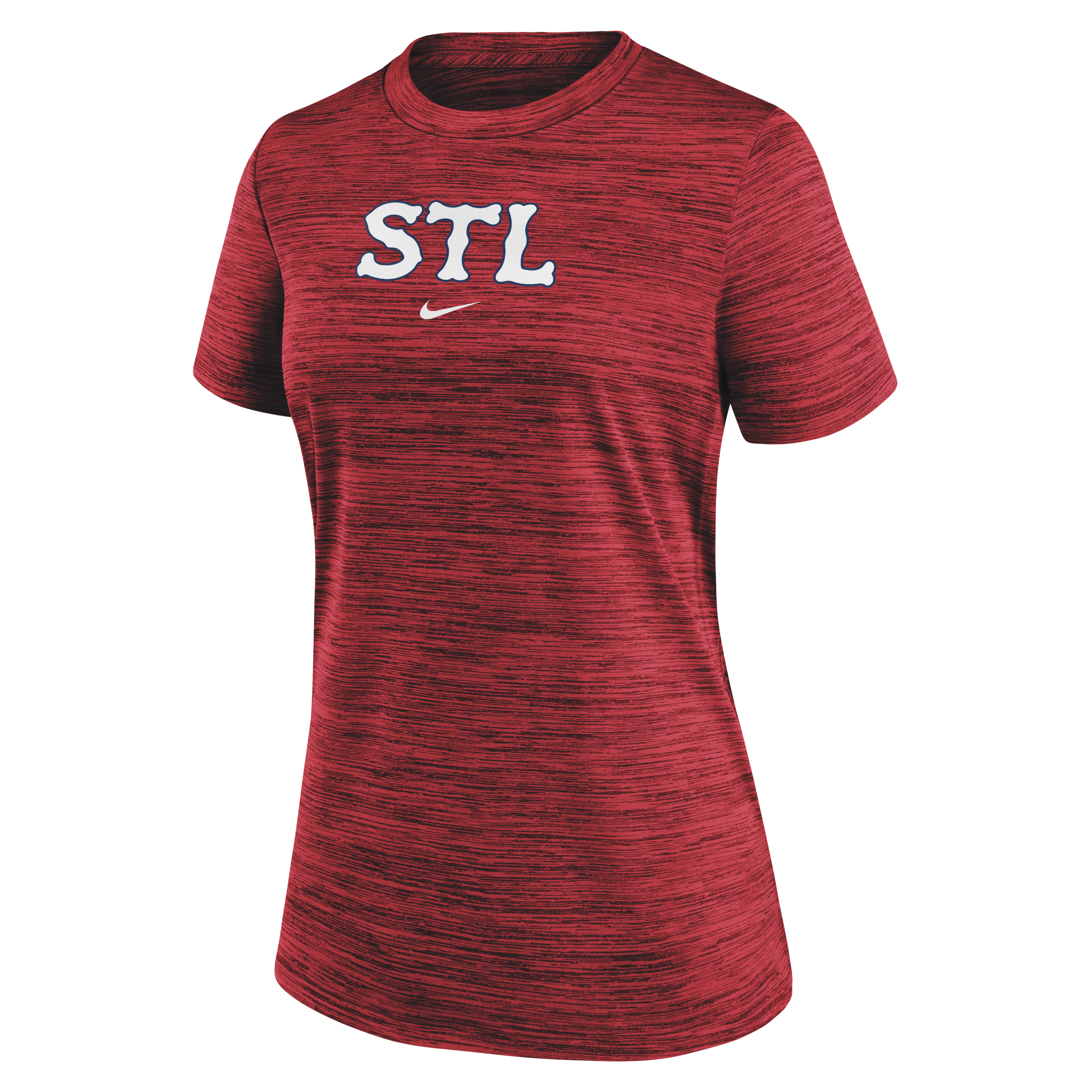 St. Louis Cardinals Authentic Collection Practice Velocity Women's Nike Dri-FIT MLB T-Shirt