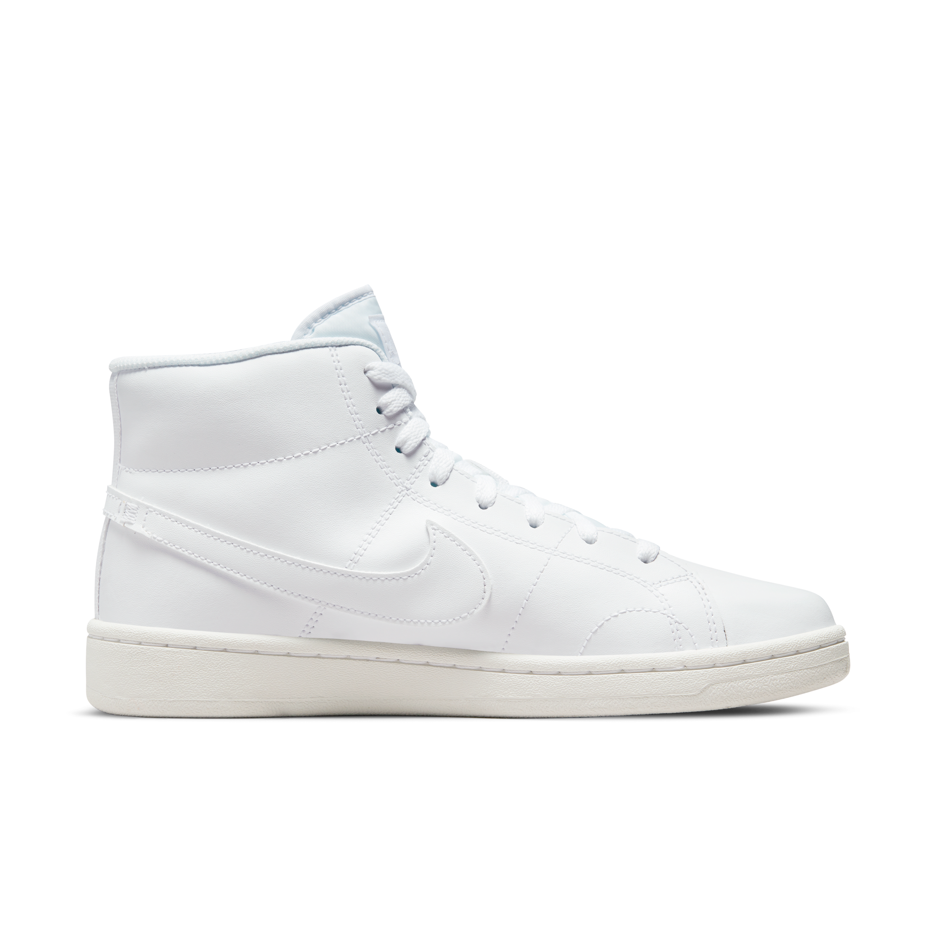 nike white court royale 2 mid trainers