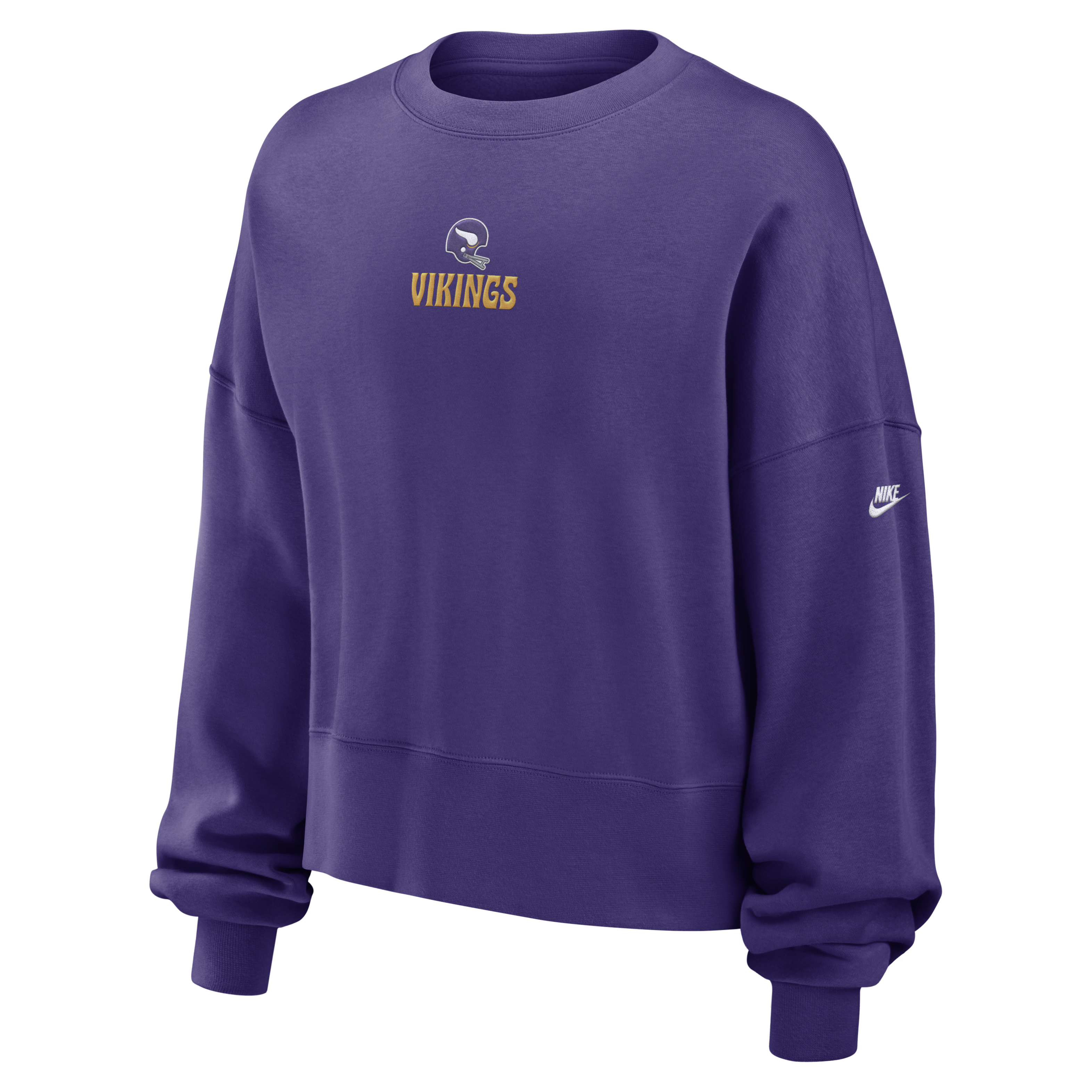 Minnesota Vikings Rewind Women's Nike NFL Pullover Crew