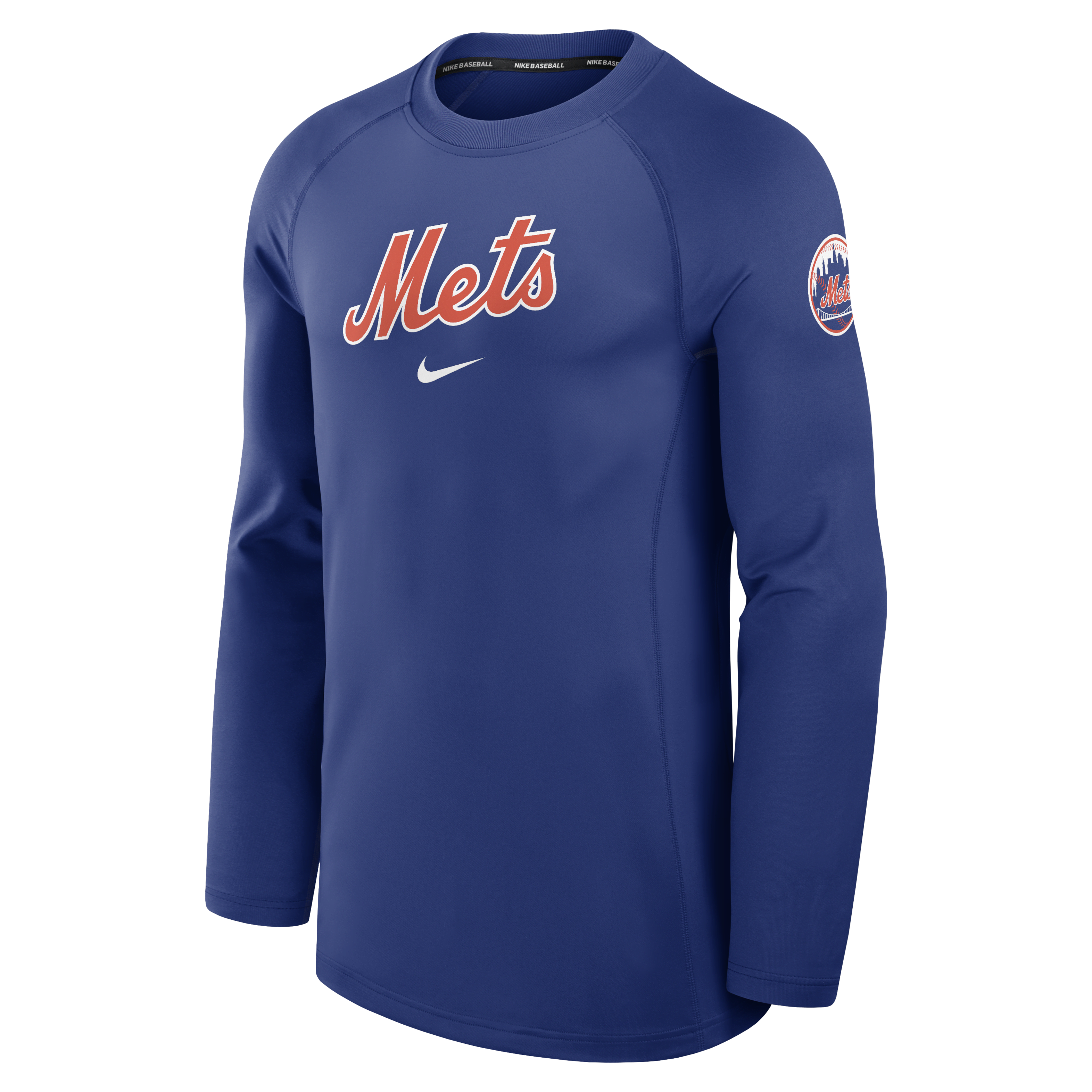 New York Mets Authentic Collection Game Time Men's Nike Dri-FIT MLB Long-Sleeve T-Shirt