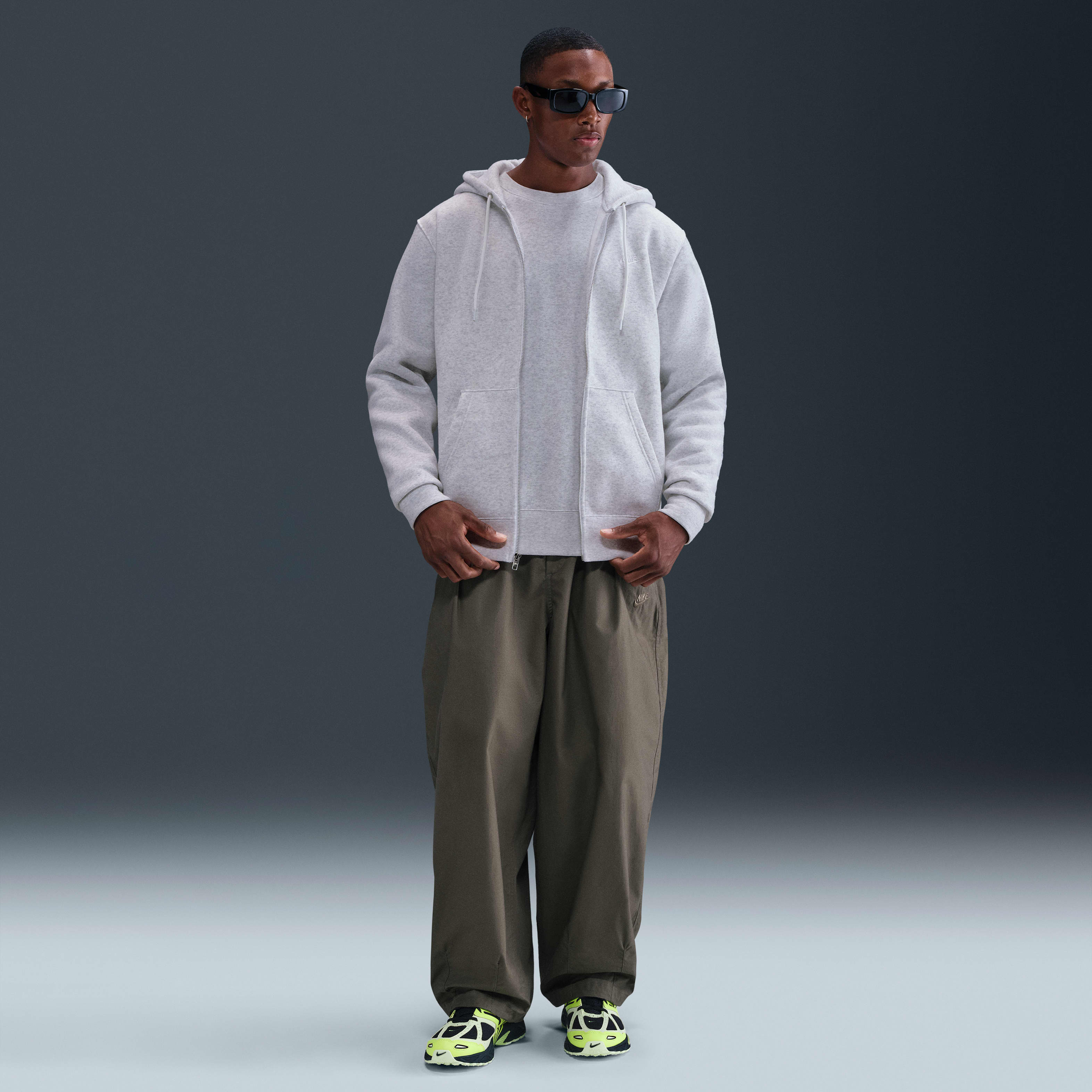 Nike Club Men's Full-Zip Fleece Hoodie