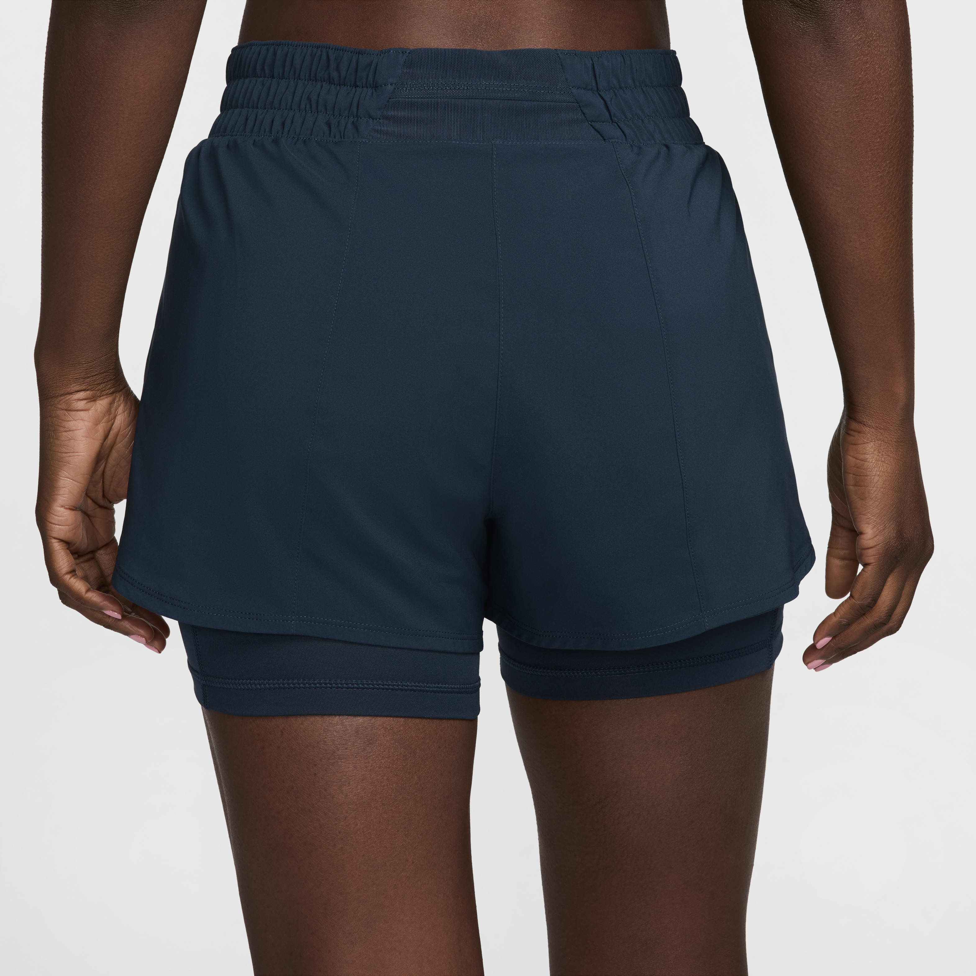 Nike One Women's Dri-FIT High-Waisted 3" 2-in-1 Shorts