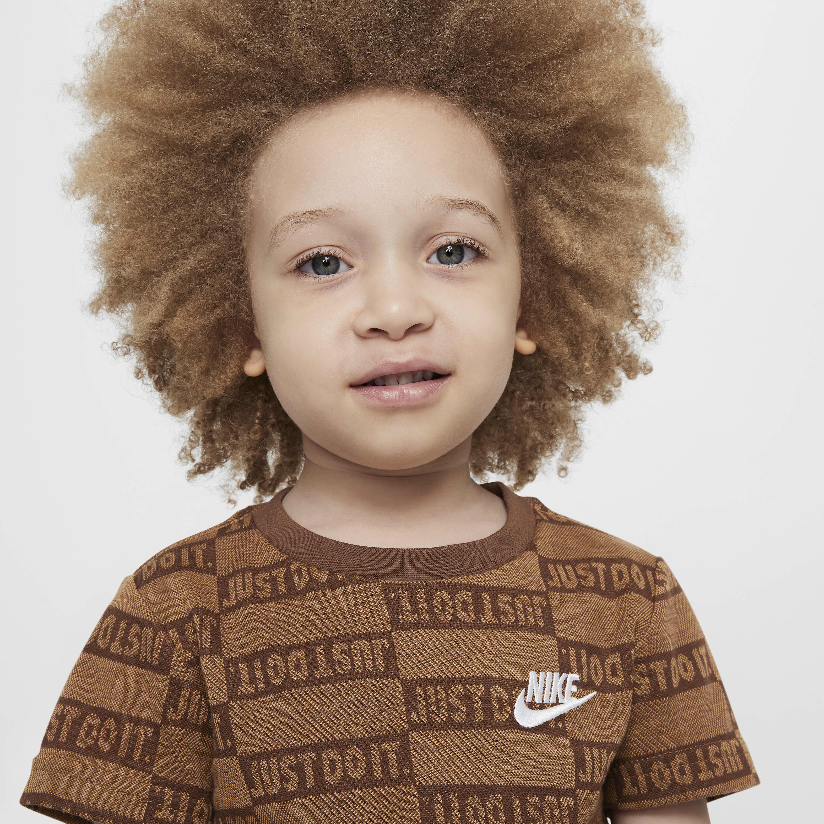 Nike "Just Do It" Toddler Jacquard T-Shirt