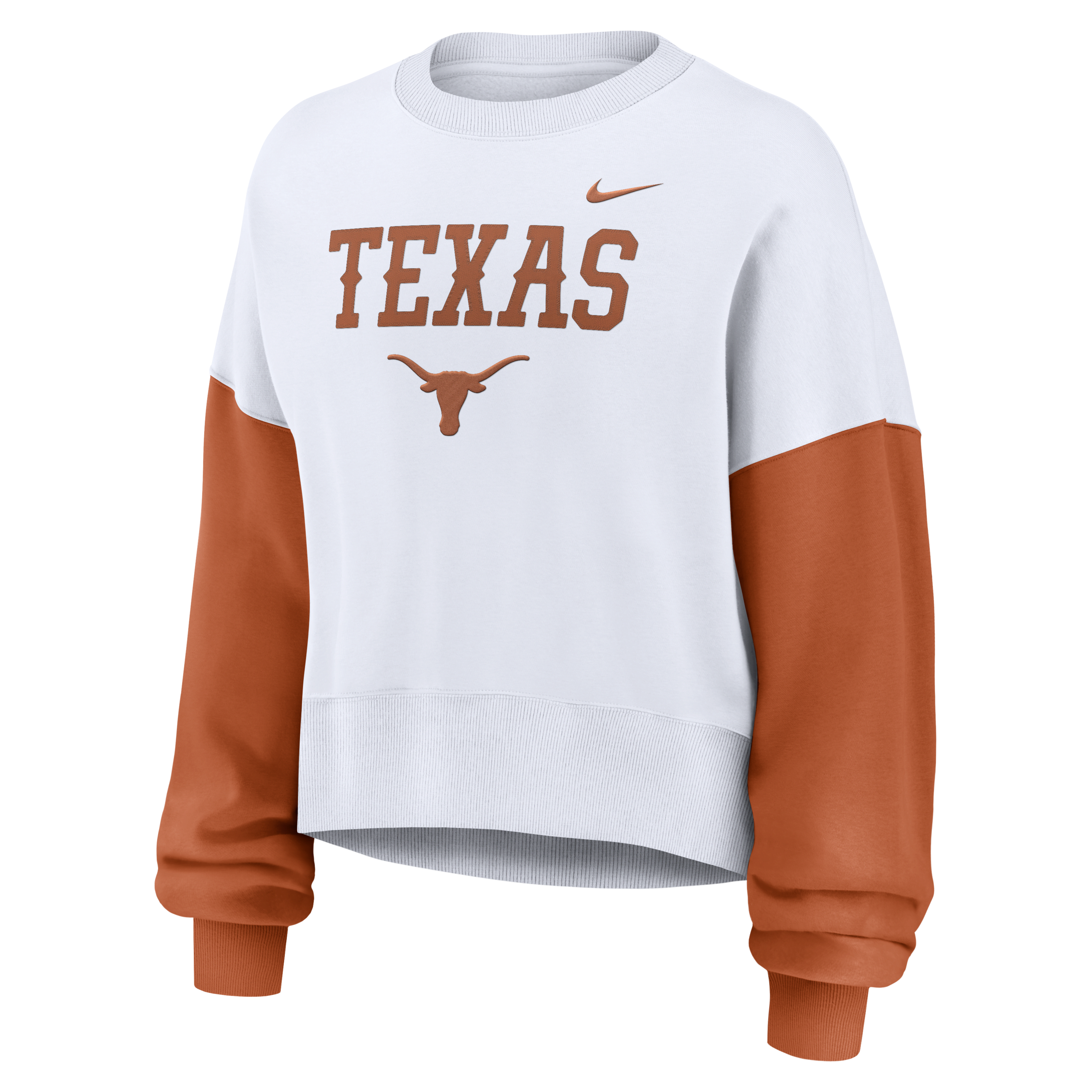 Texas Longhorns Primetime Women's Nike College Pullover Crew