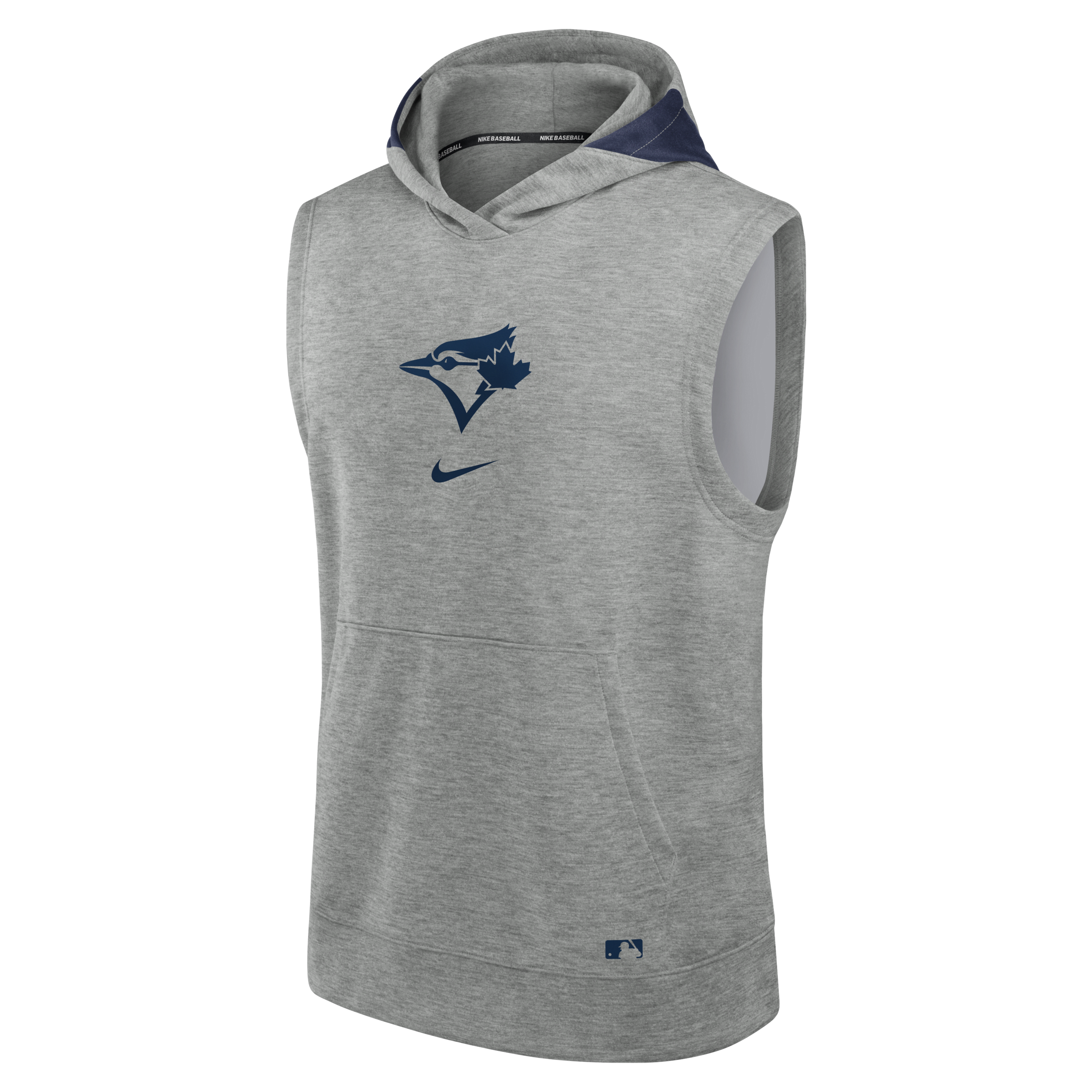 Toronto Blue Jays Authentic Collection Early Work Men’s Nike Dri-FIT MLB Sleeveless Pullover Hoodie