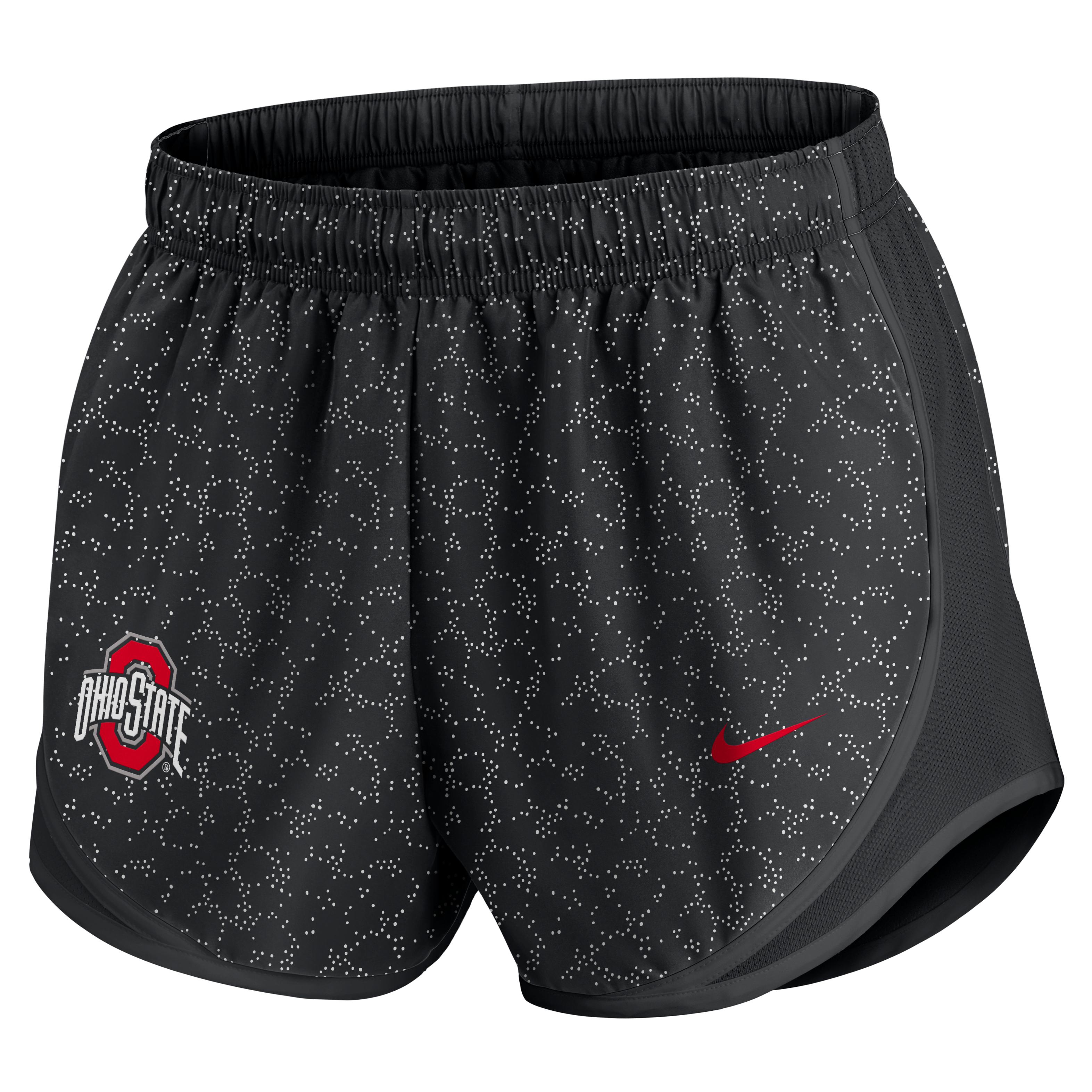Ohio State Pattern Tempo Women's Nike College Dri-FIT Shorts
