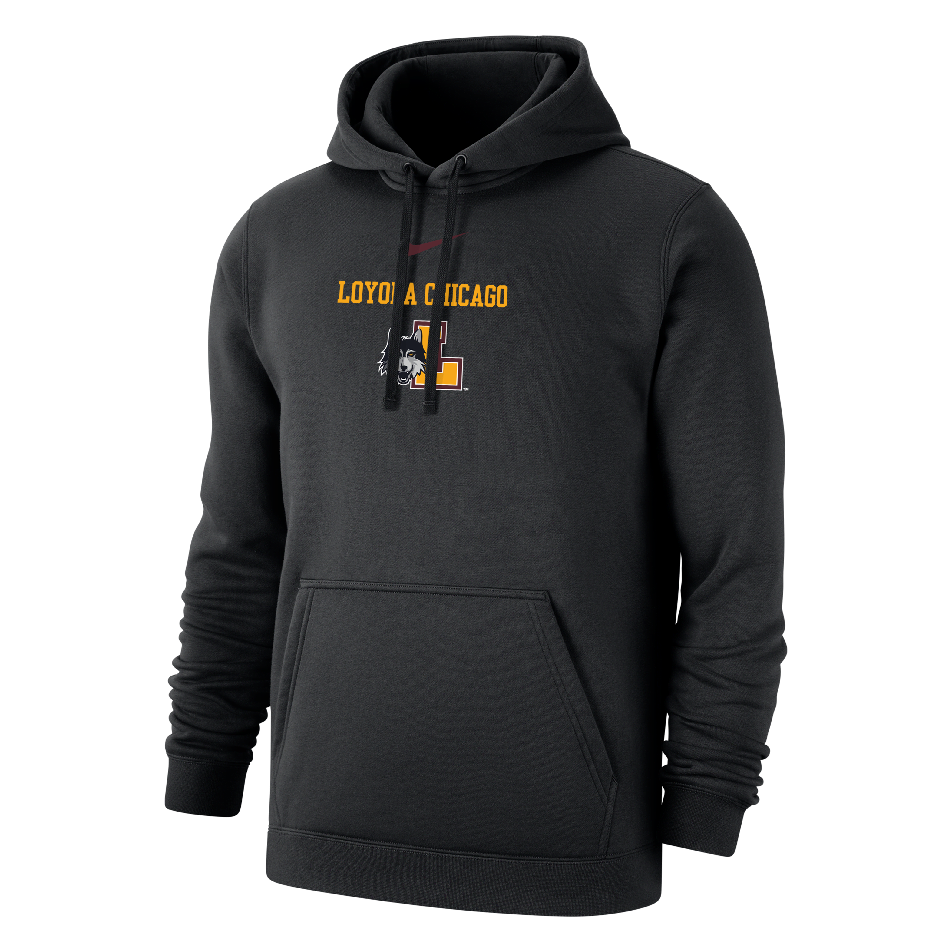 Loyola Chicago Club Fleece Men's Nike College Hoodie