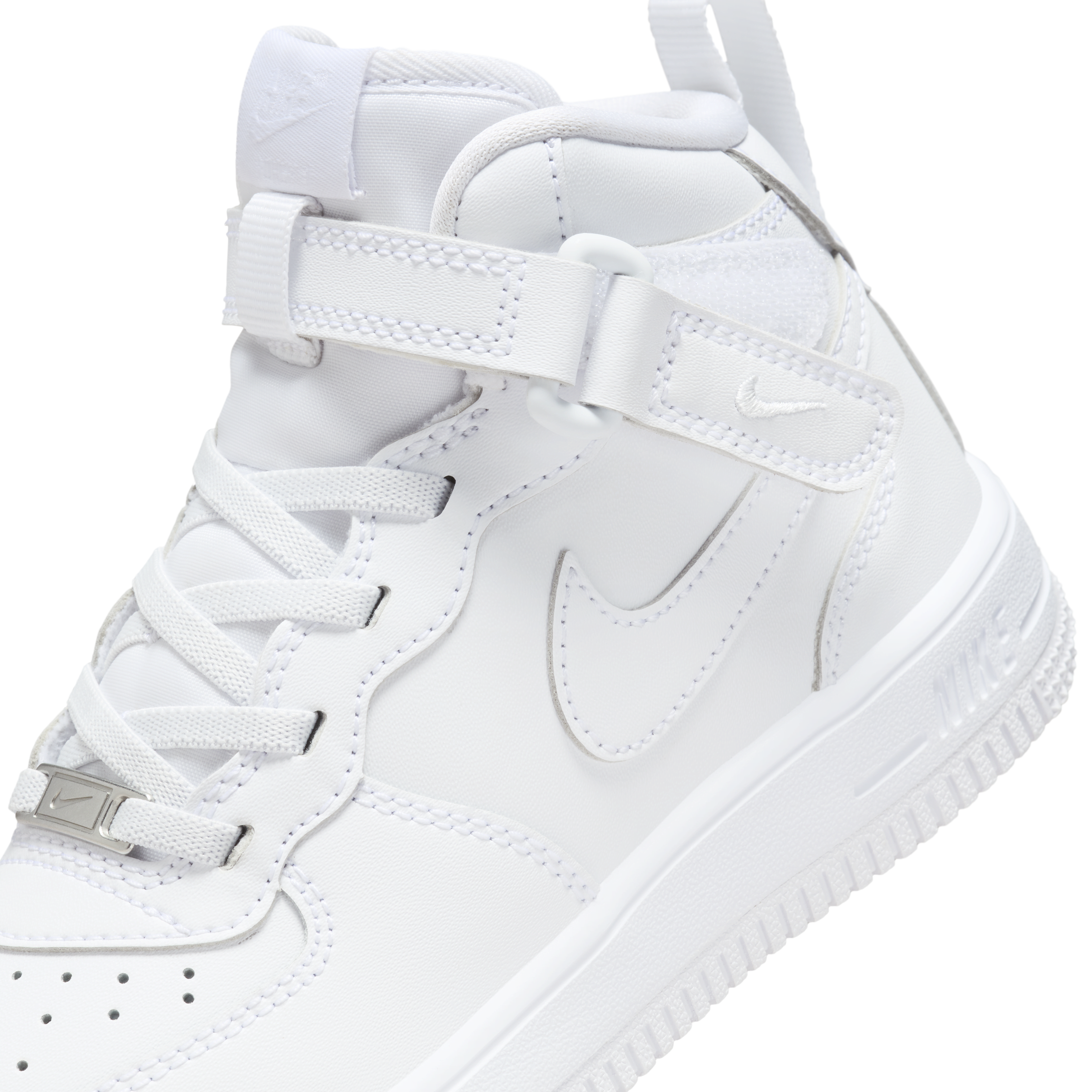 Nike Force 1 Mid EasyOn Little Kids' Shoes