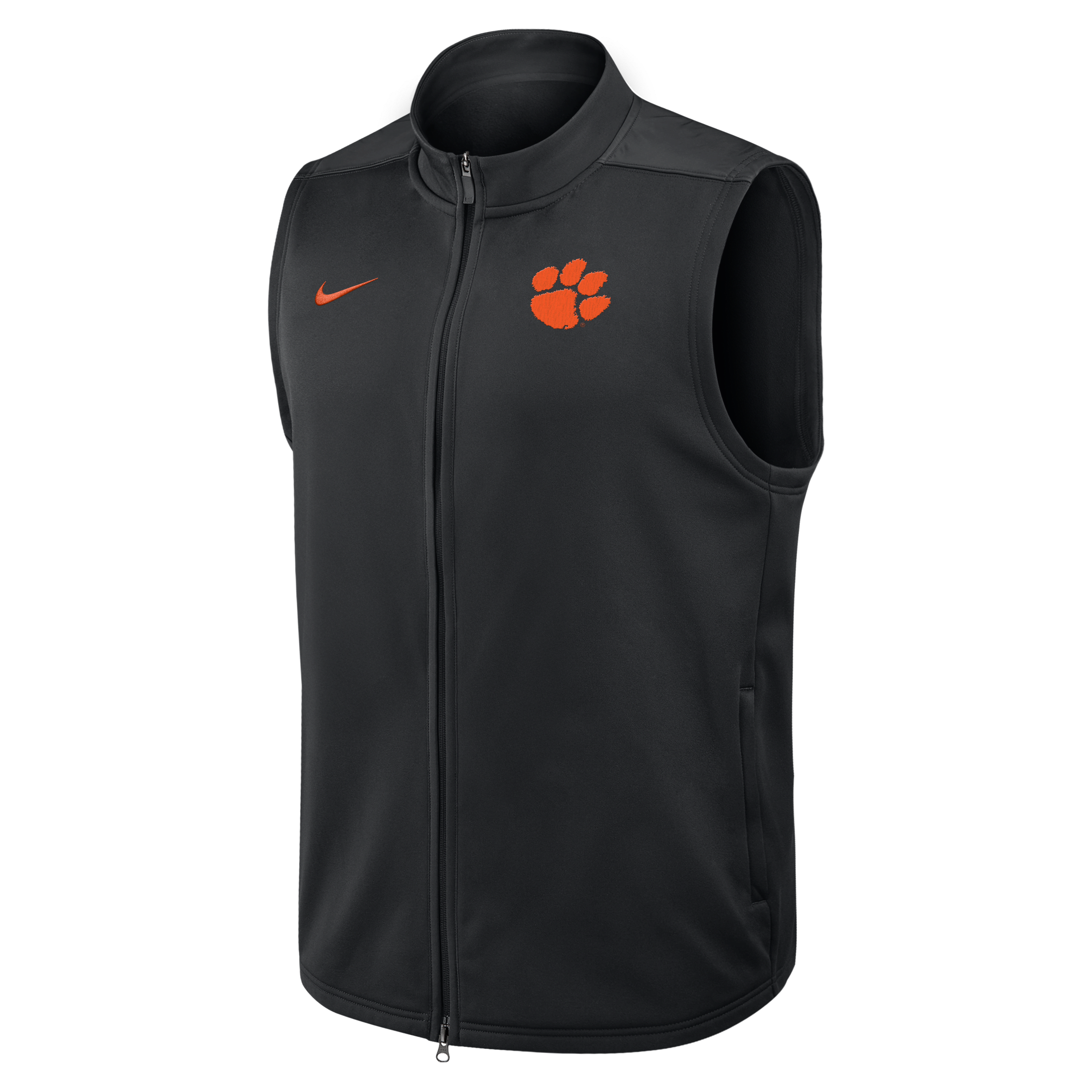 Clemson Victory Men's Nike Therma-FIT College Full-Zip Vest
