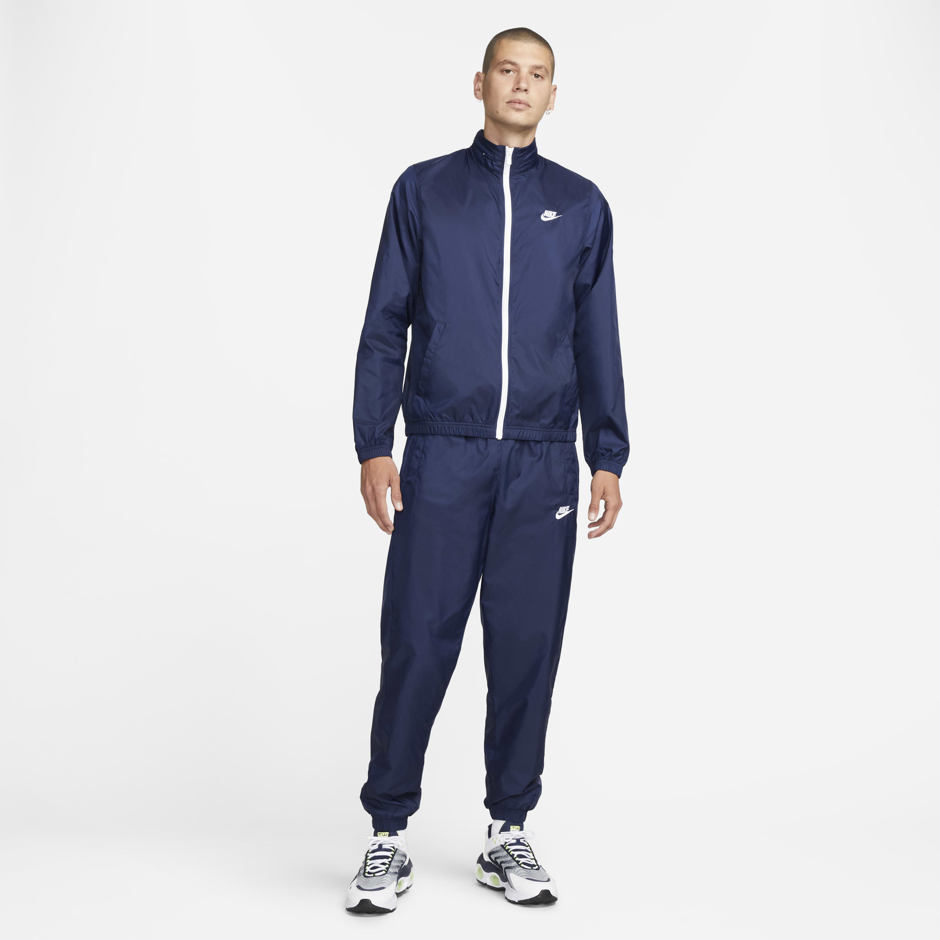 Fato de treino entrançado e com forro Nike Sportswear Club para homem