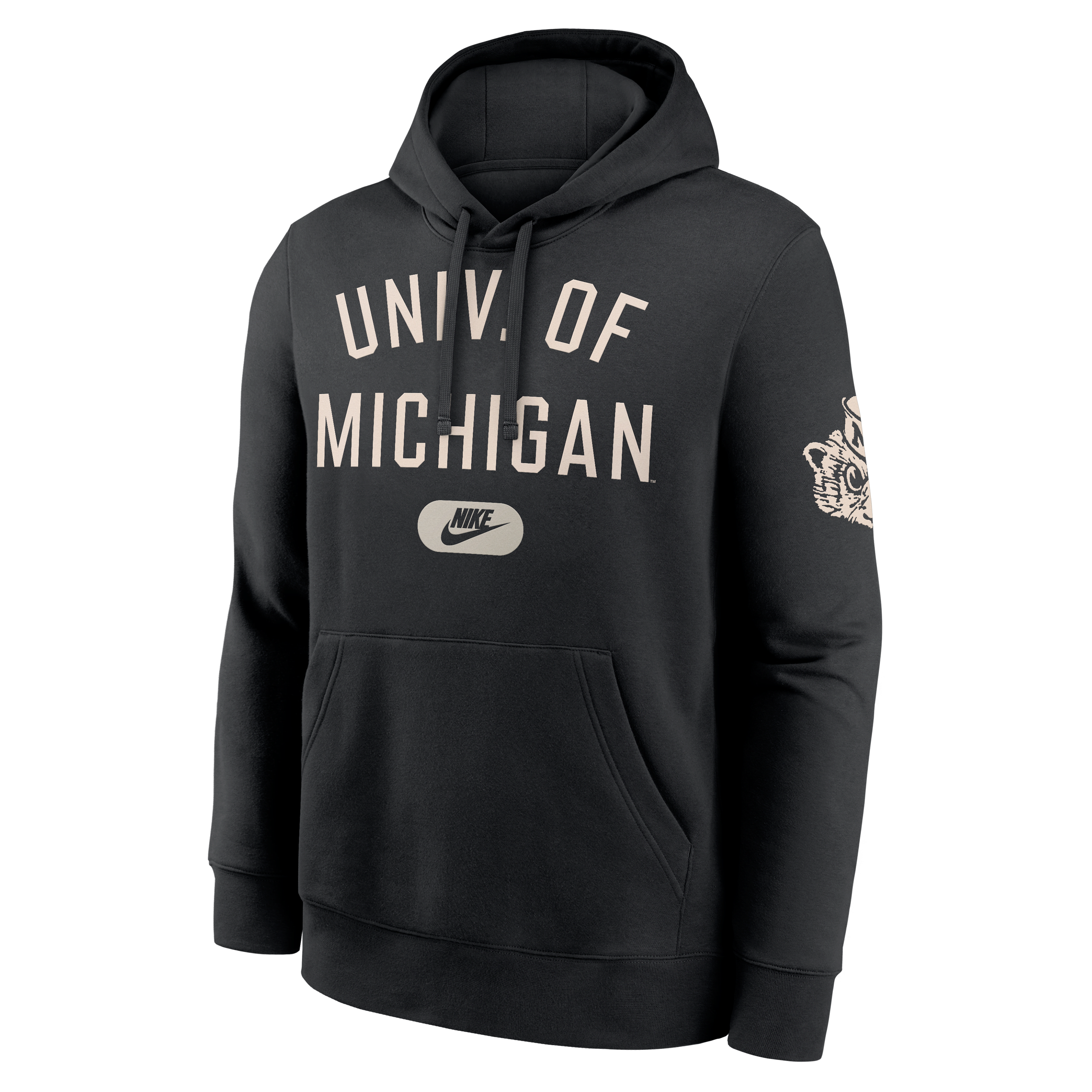 Michigan Club Men's Nike College Pullover Hoodie