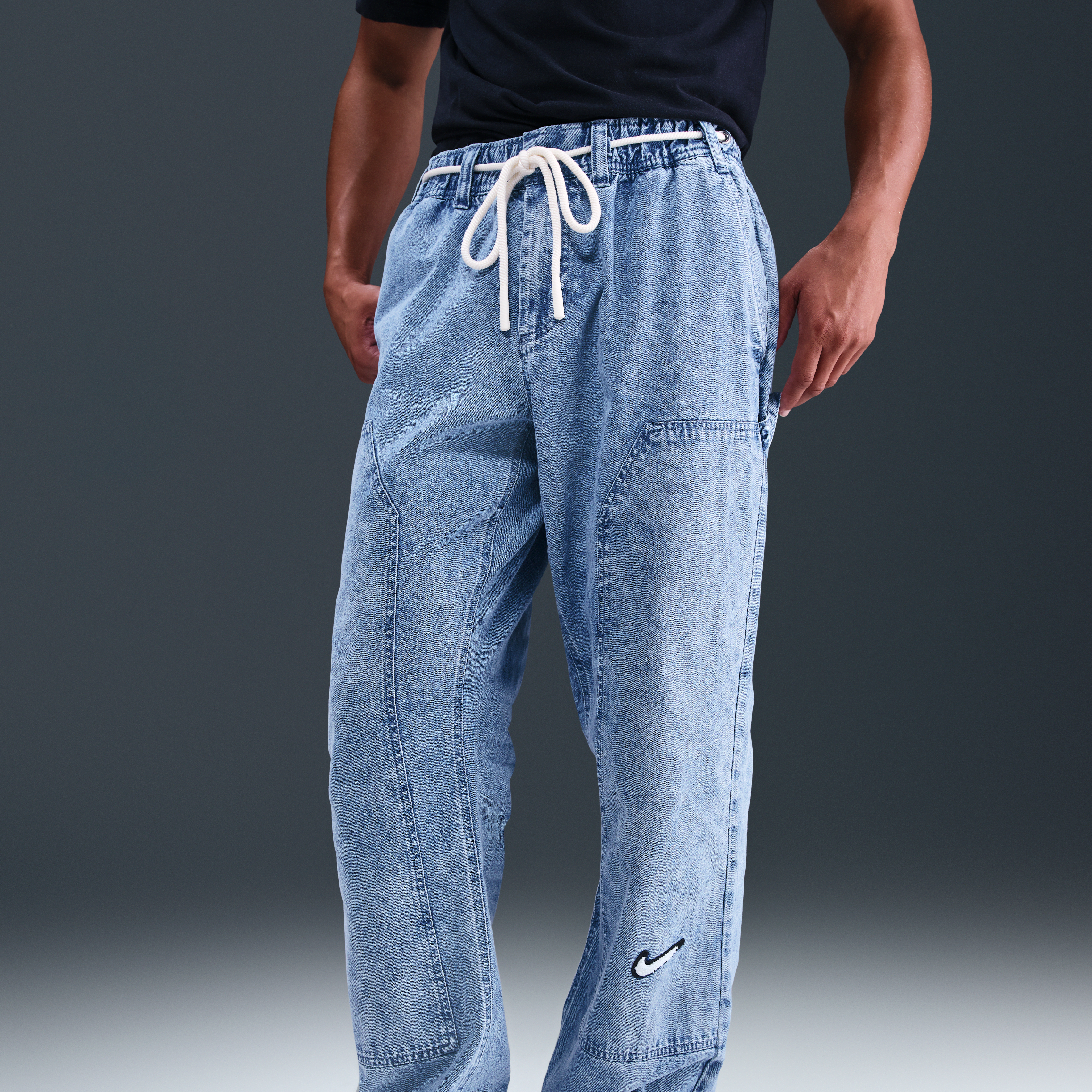 Nike Men's Denim Basketball Pants